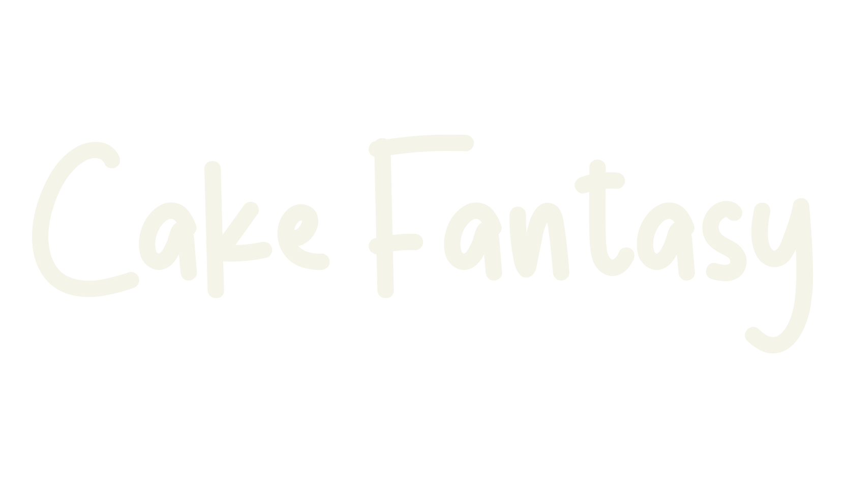 Cake Fantasy, cafe font preview