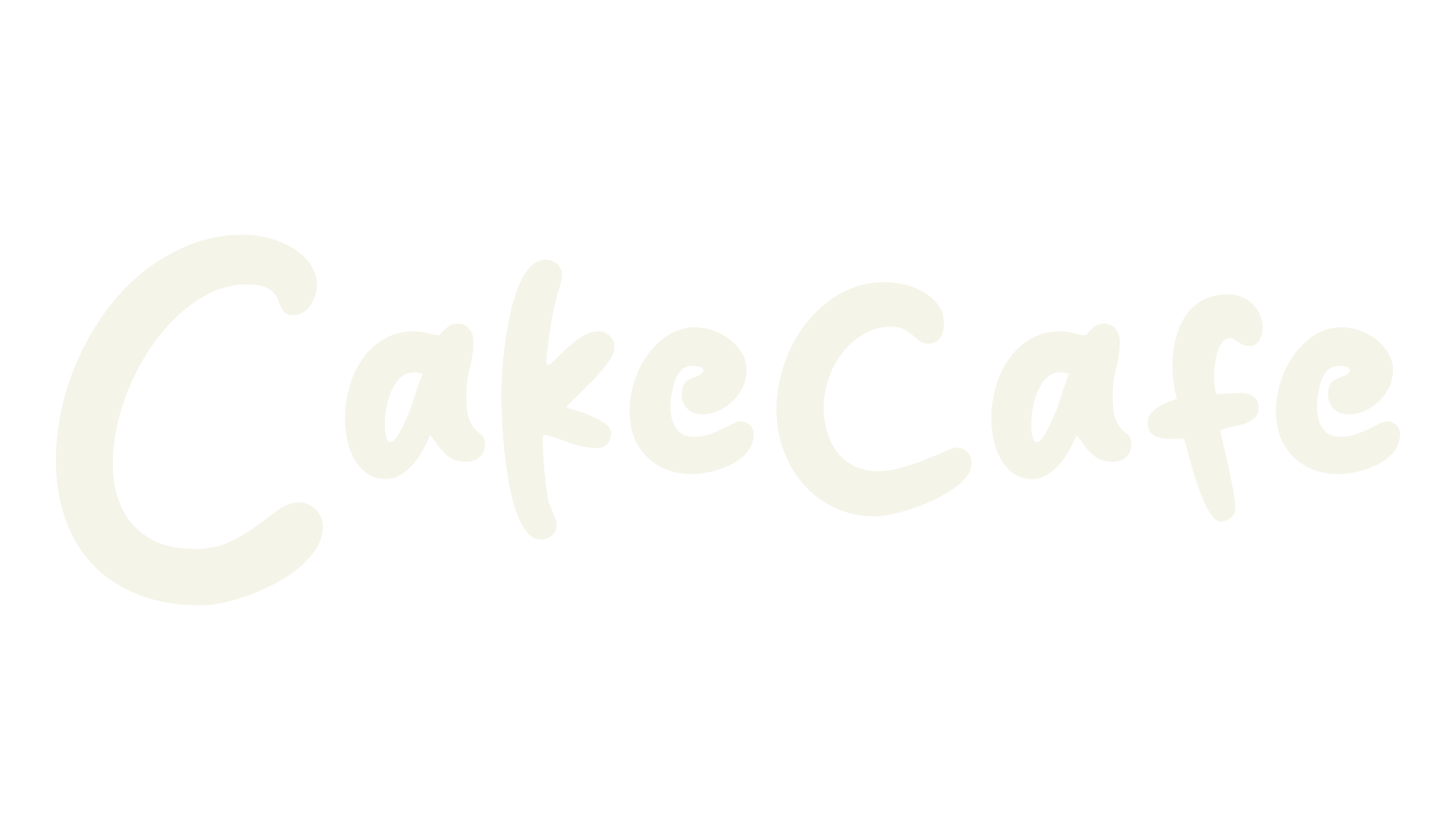 Cakecafe, handwritten font preview