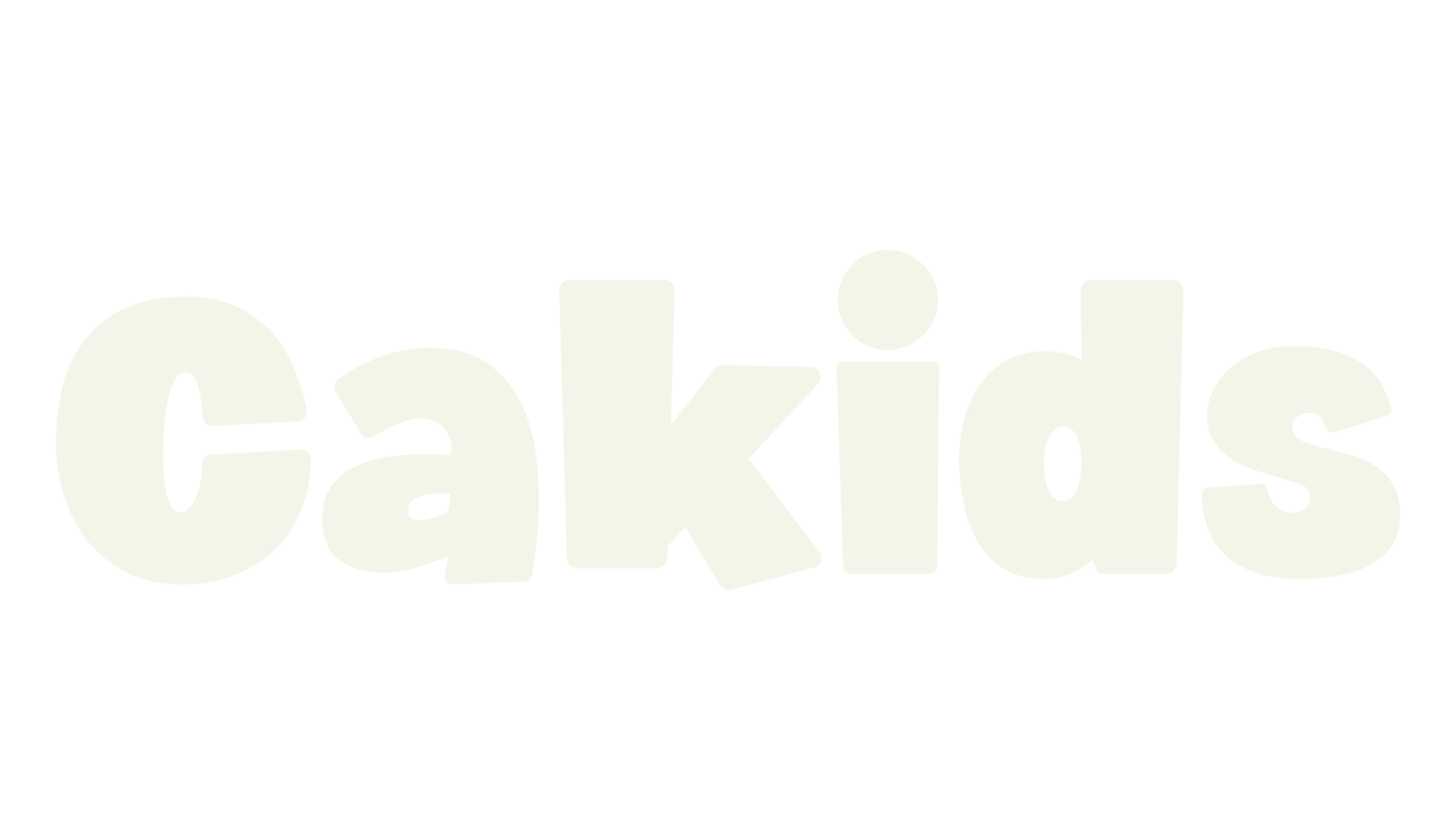 Cakids, bold font preview