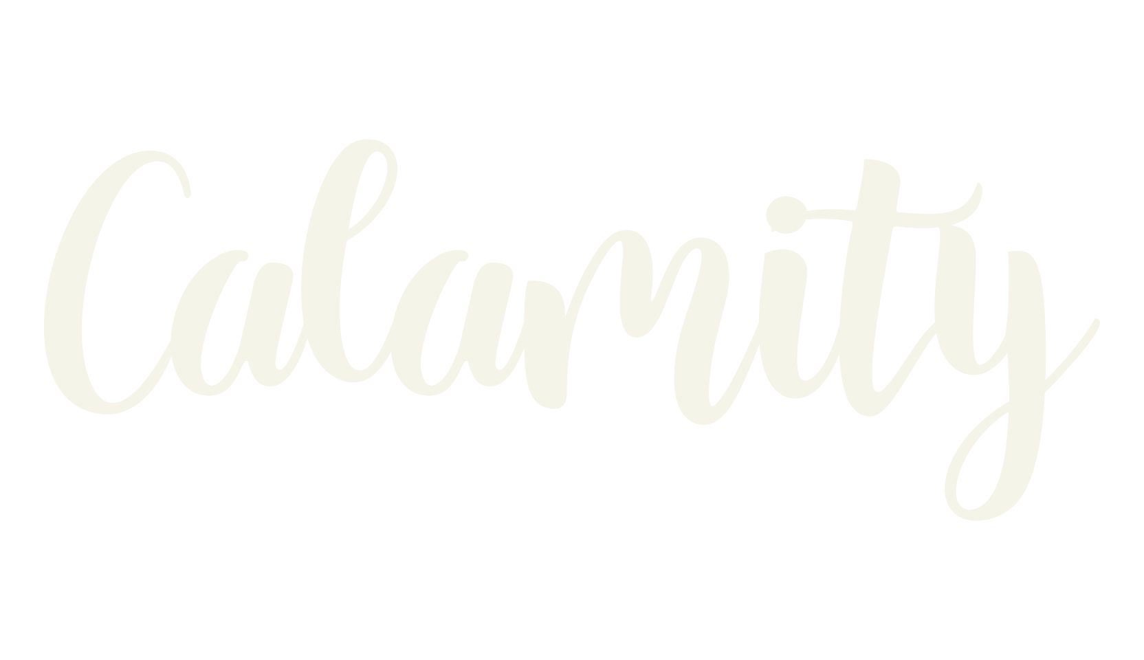 Calamity, girly font preview