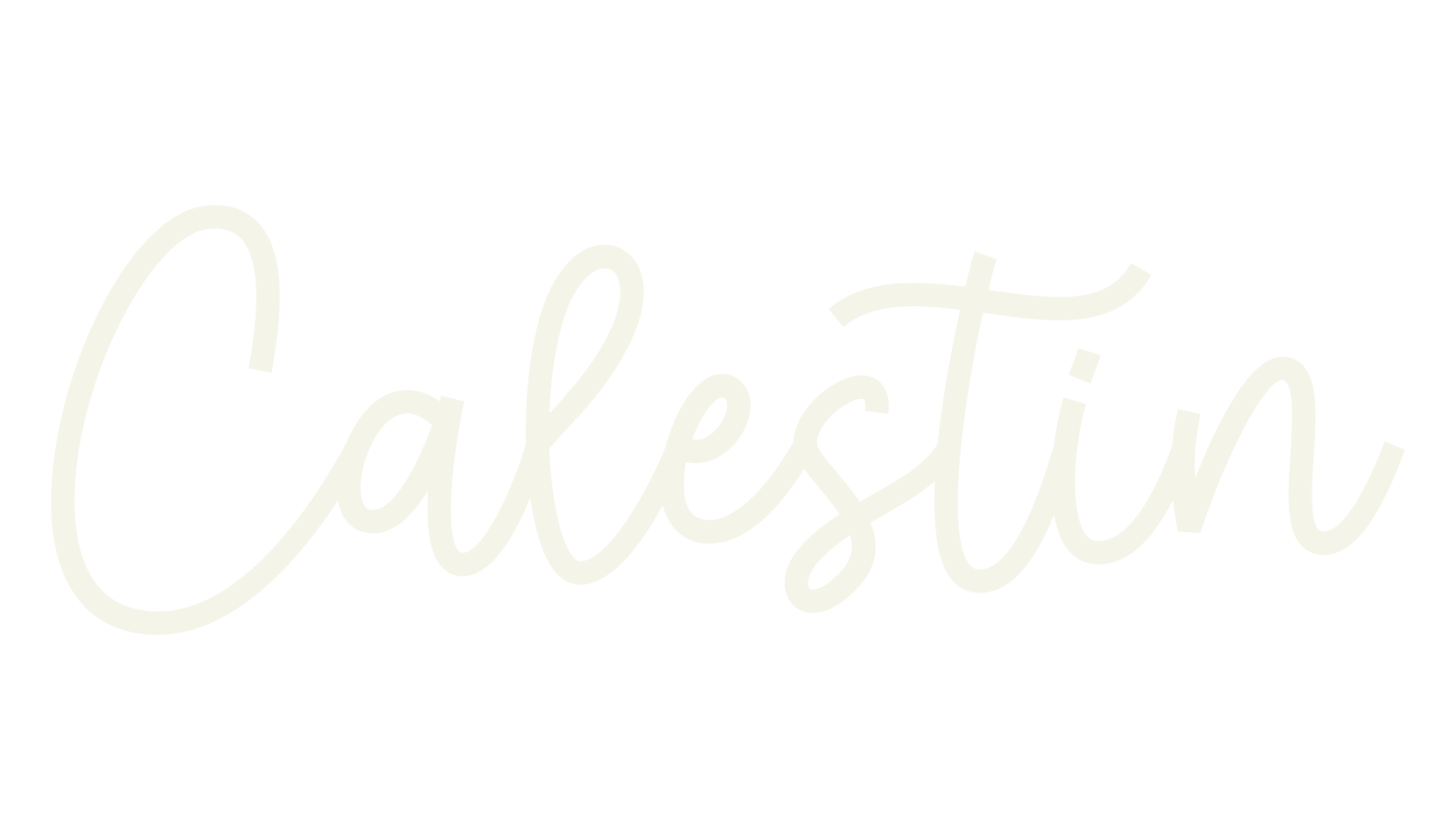 Calestin, lettering font preview