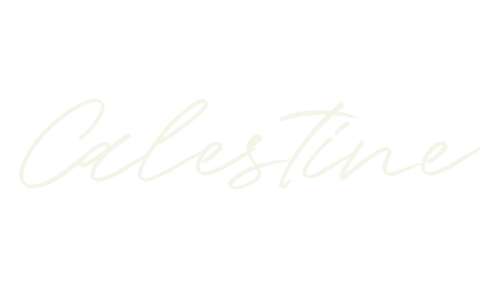 Calestine, handwriting font preview