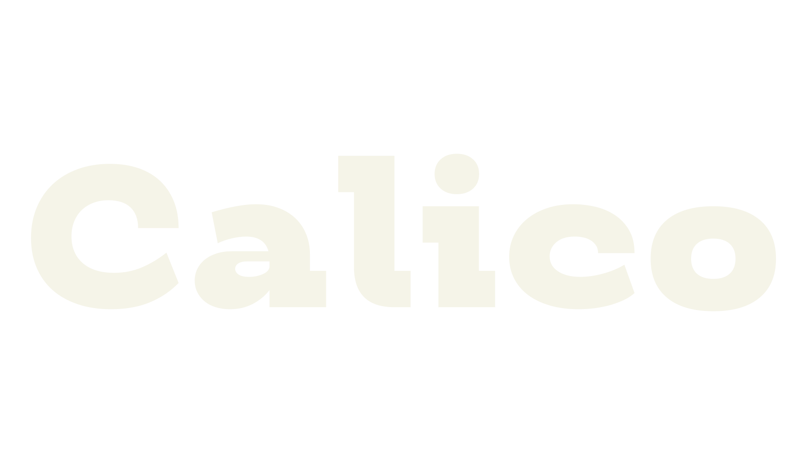Calico, serif font preview