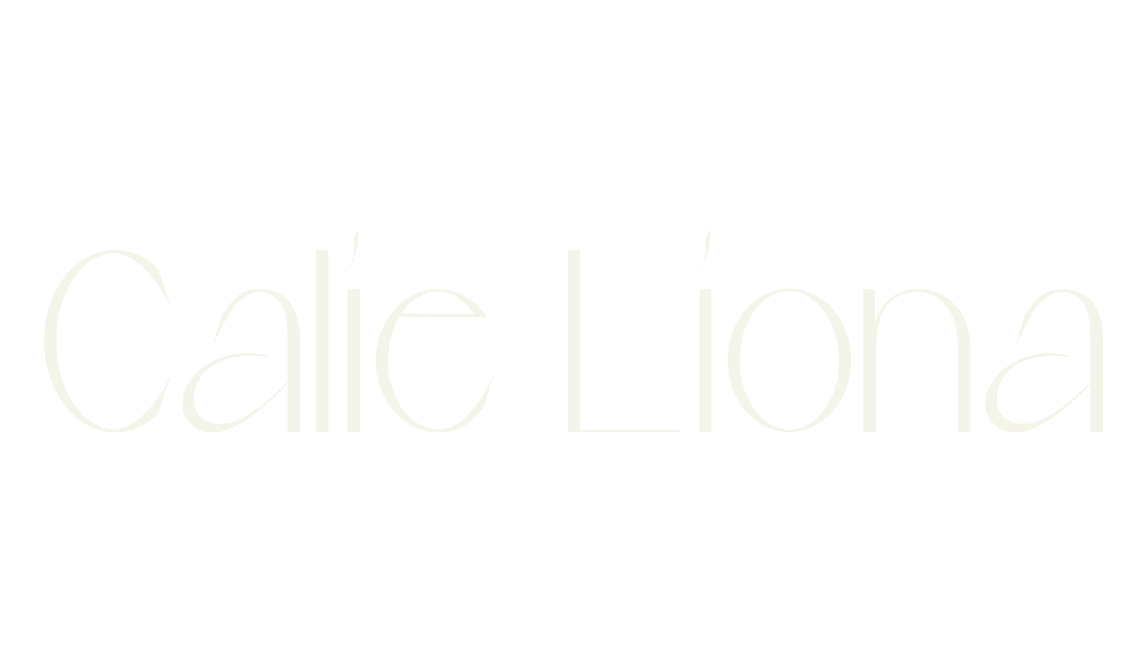 Calie Liona, sans serif font preview