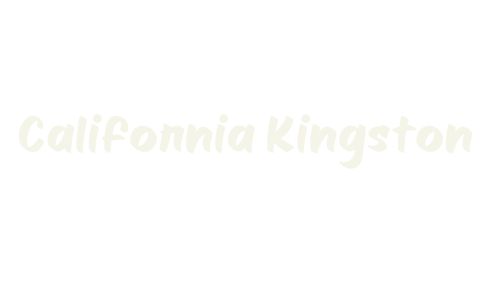 California Kingston, typography font preview