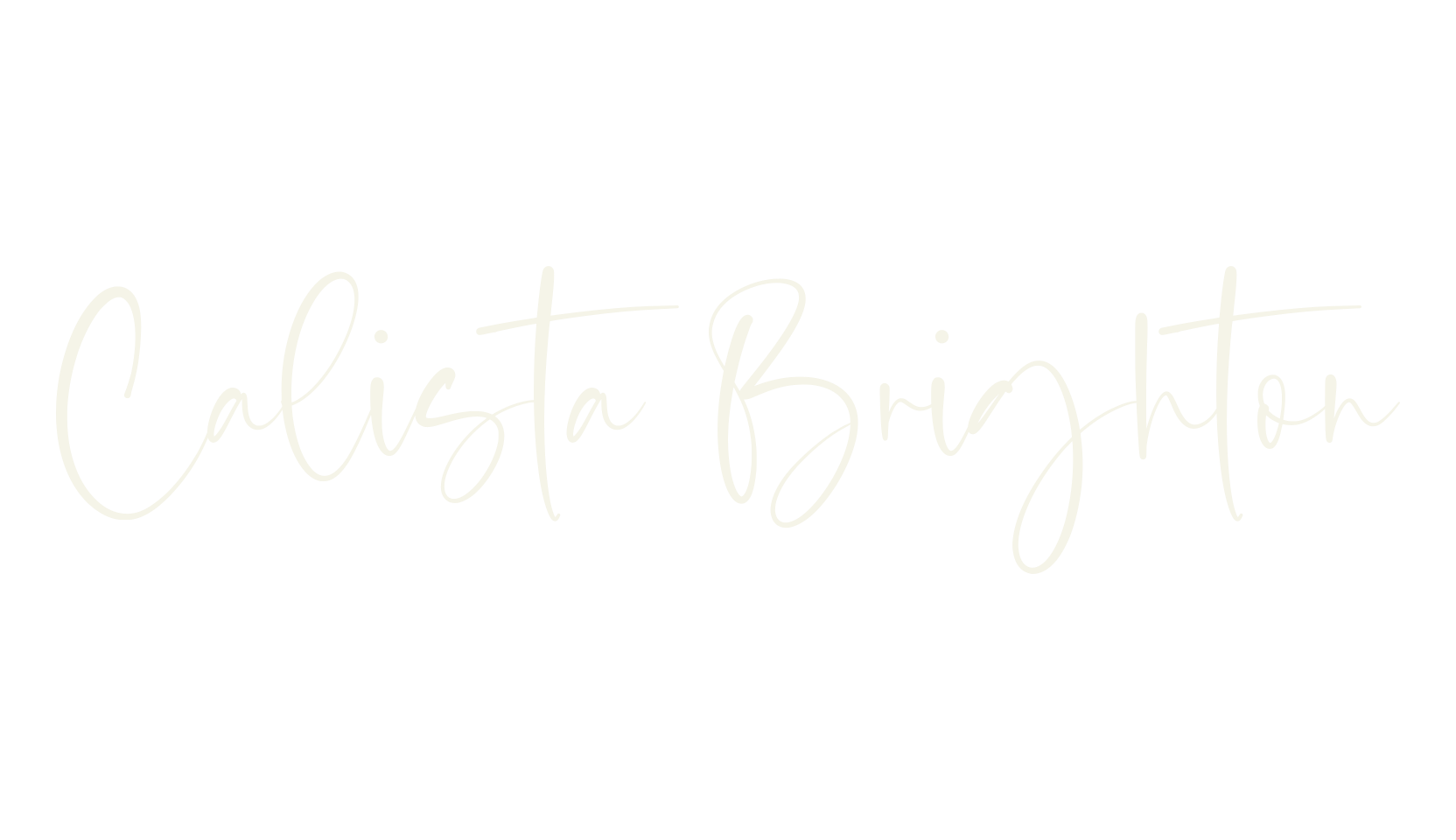 Calista Brighton, typewriter font preview
