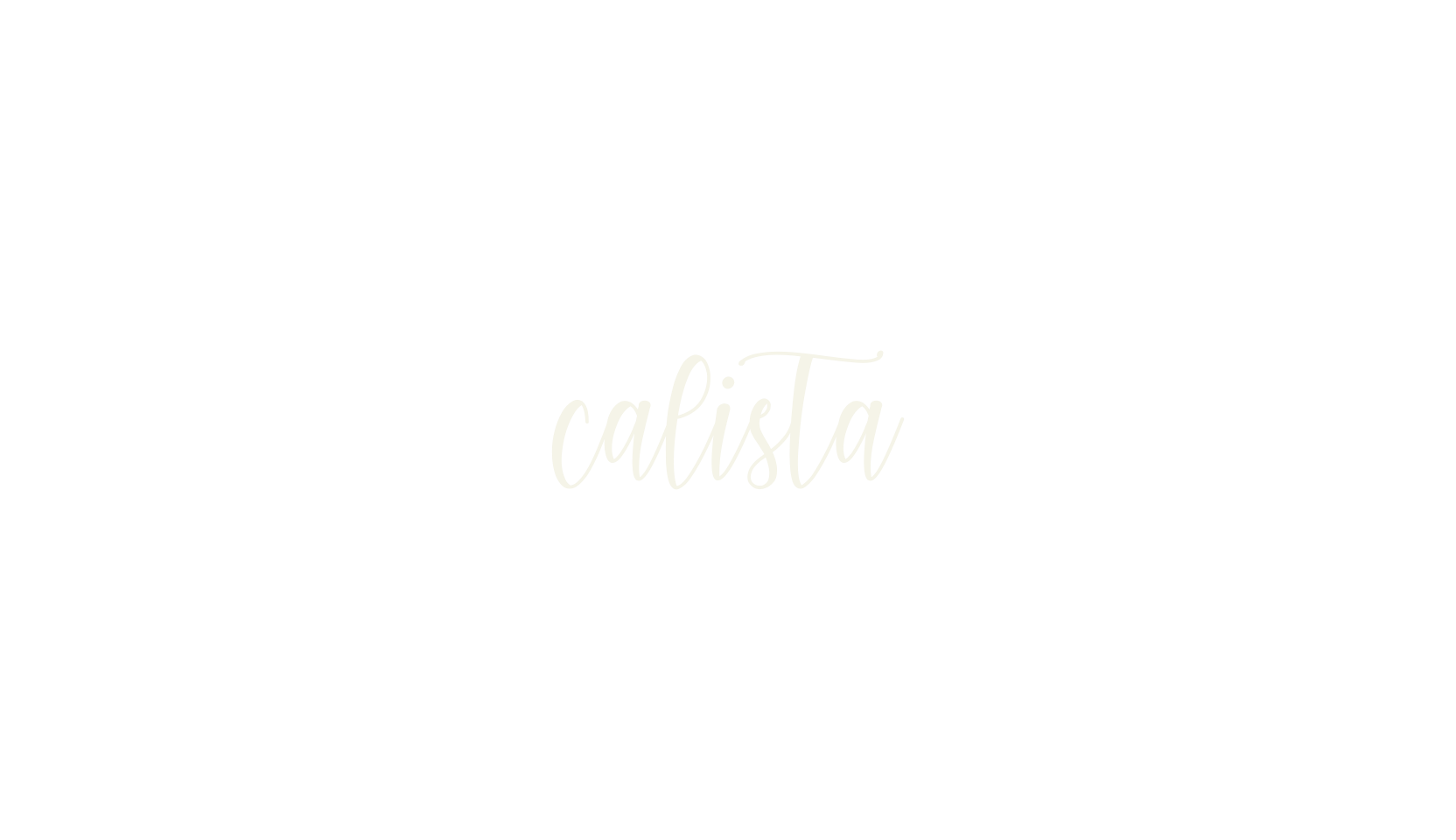 calista, modern calligraphy font preview