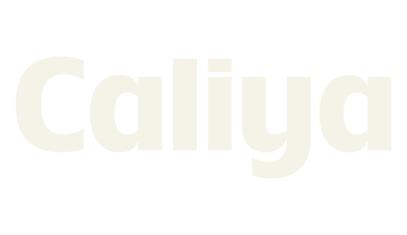 Caliya, sans serif font preview