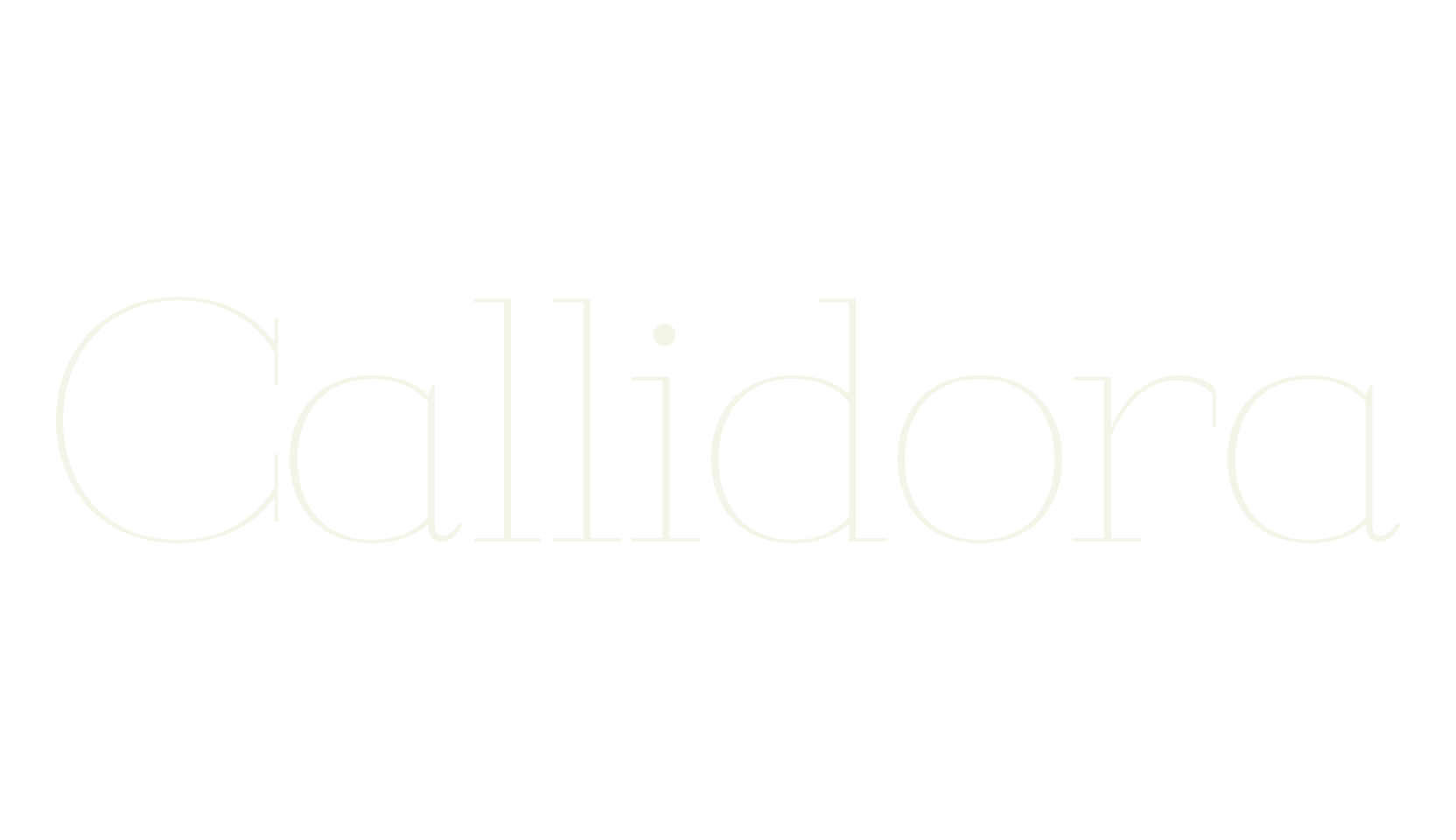 Callidora, serif font preview