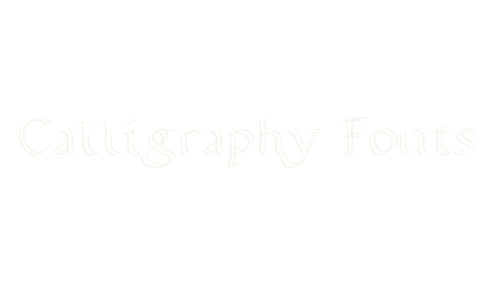 Calligraphy Fonts, calligraphy font preview