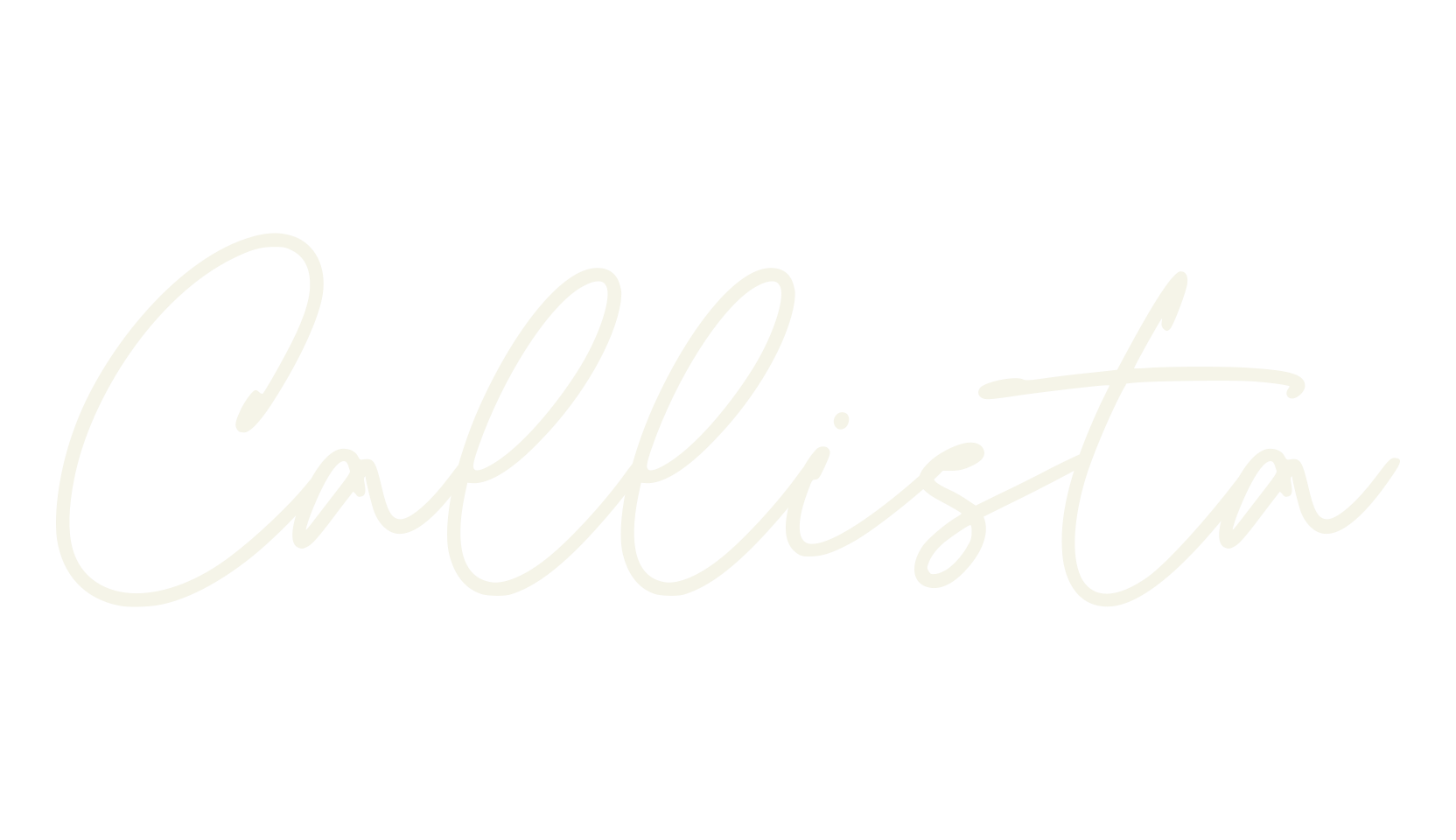 Callista, calligraphy font preview