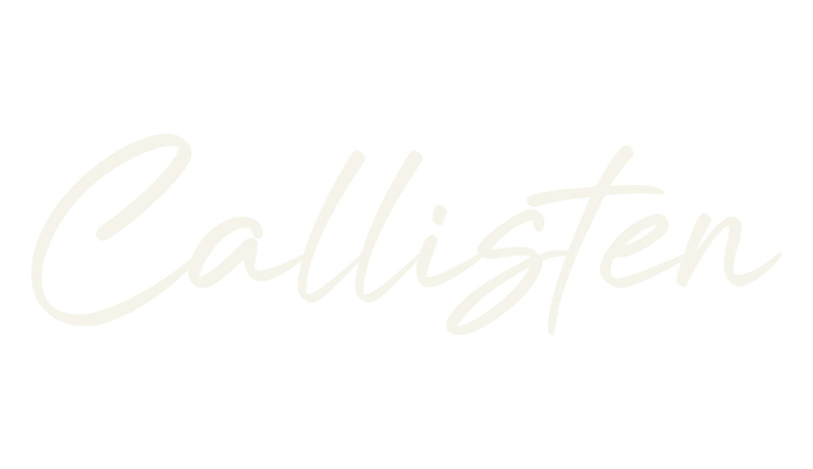 Callisten, fashion script font preview