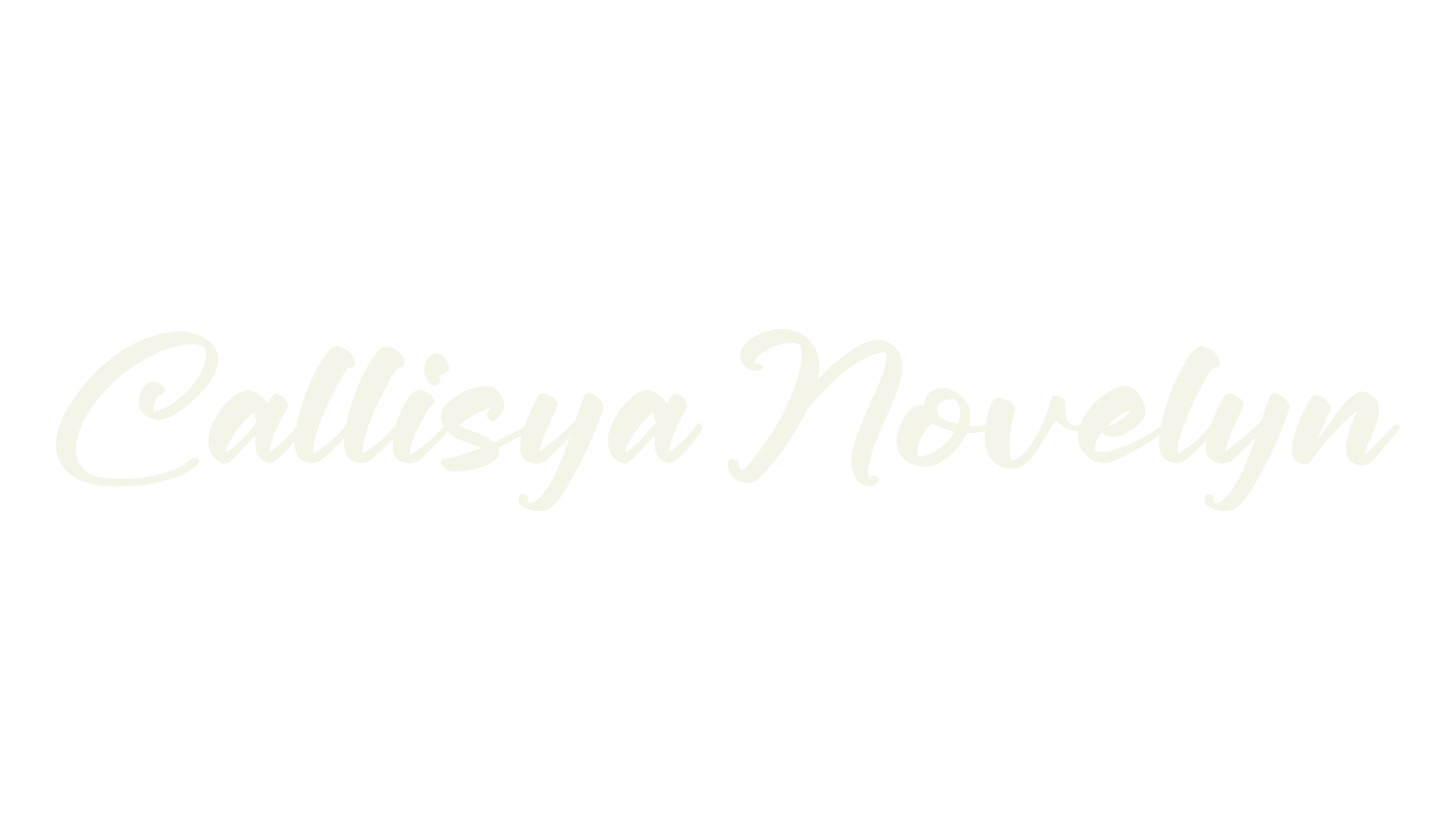Callisya Novelyn, bold font preview