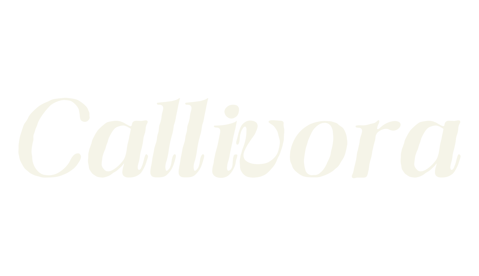 Callivora, serif font preview