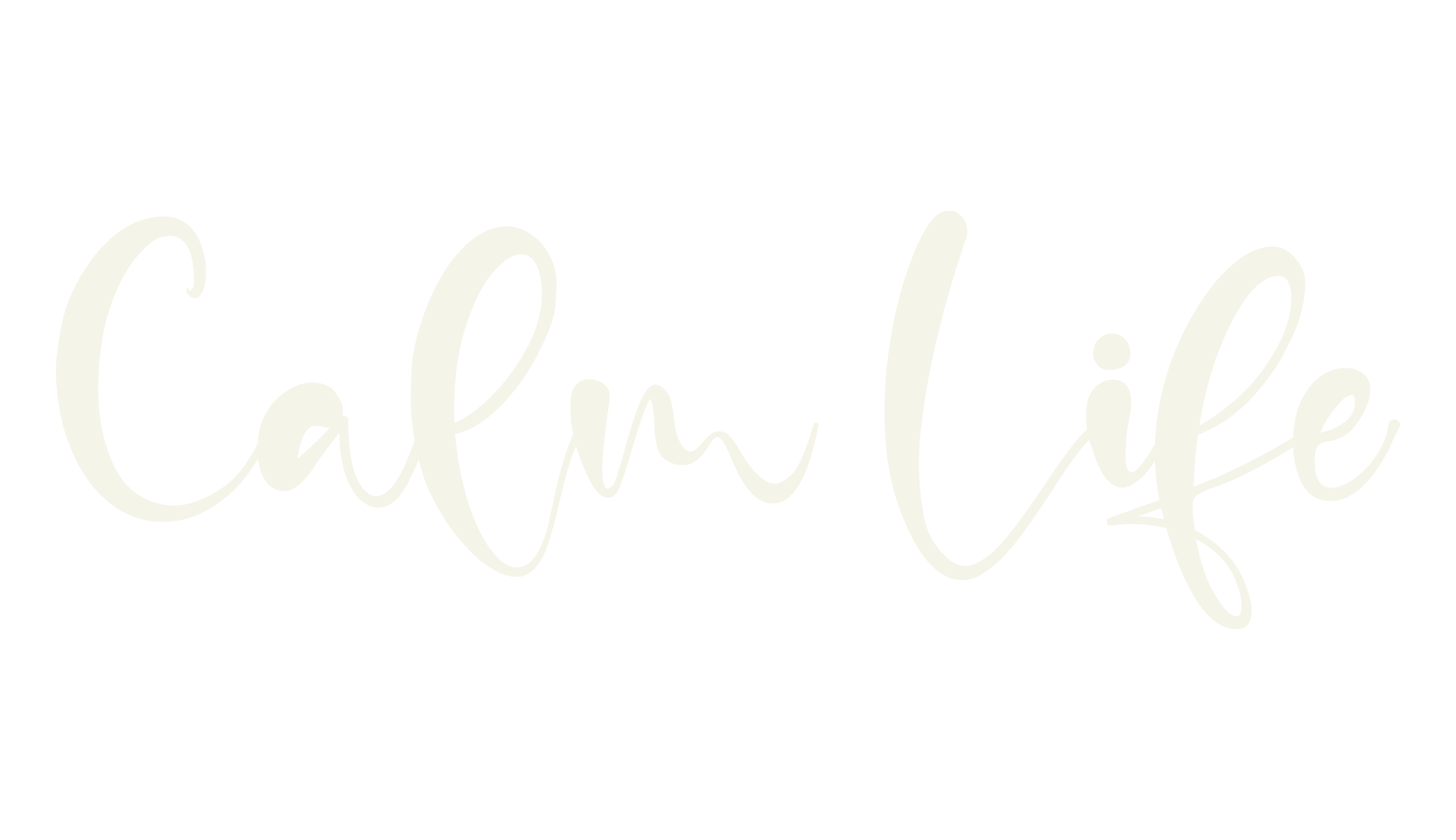 Calm Life, fashion script font preview