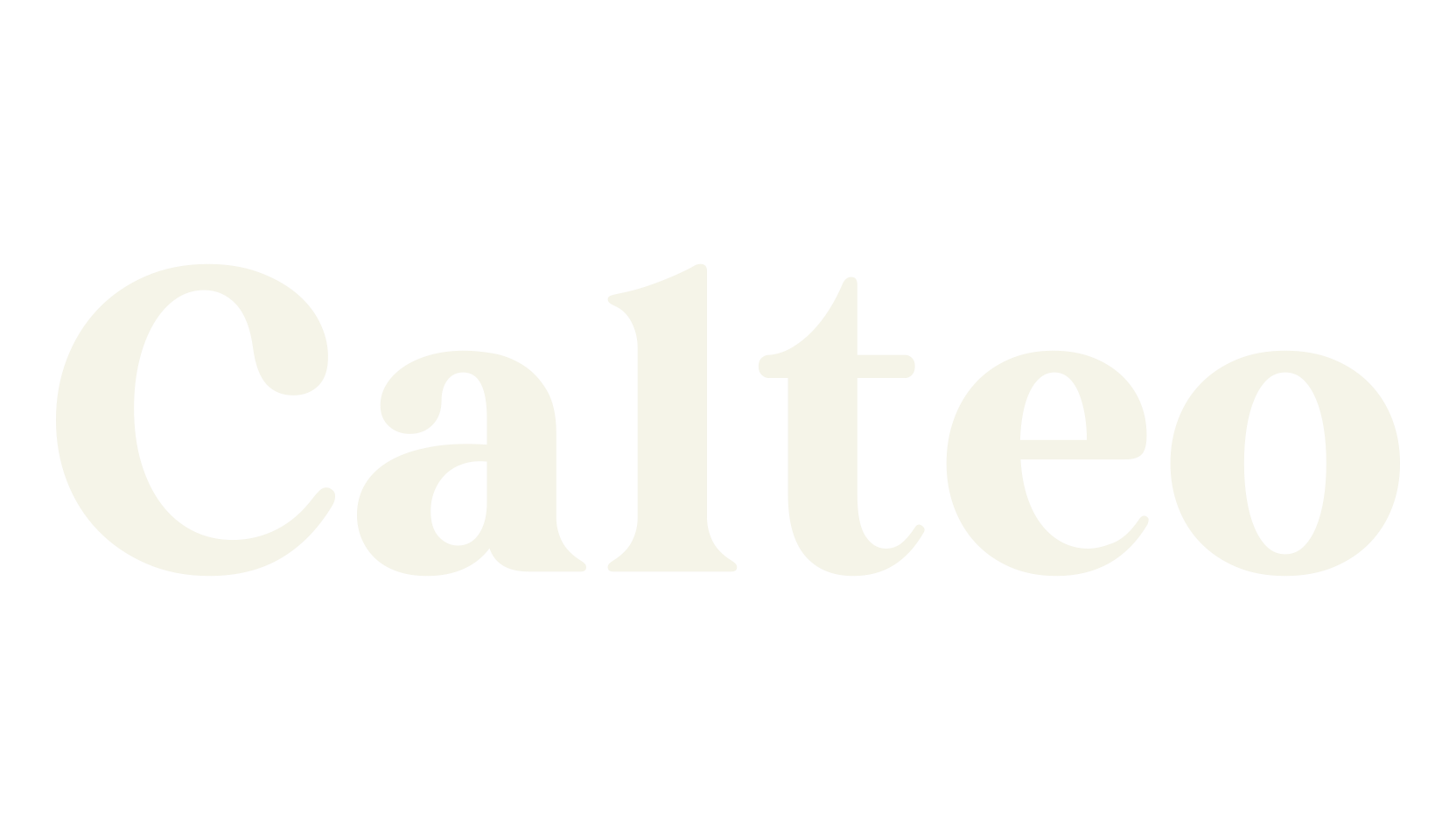 Calteo, serif font preview