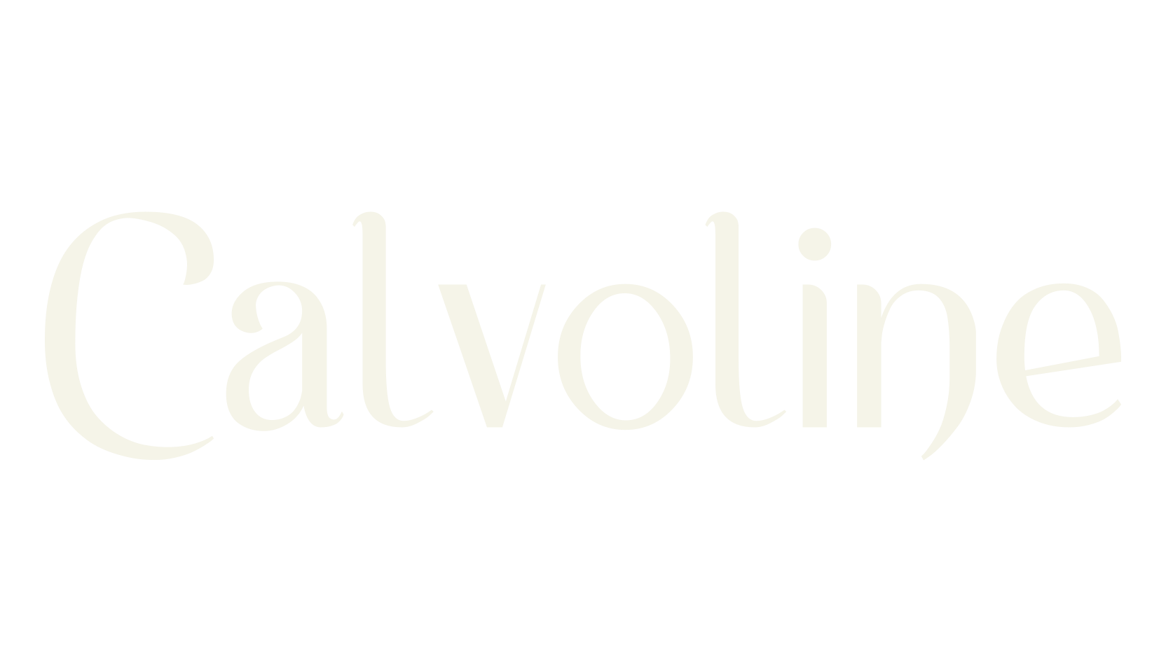 Calvoline, sans serif font preview