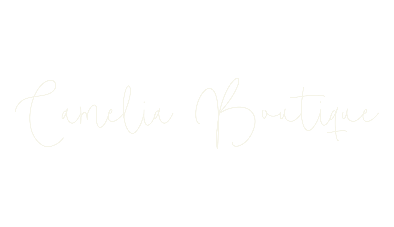 Camelia Boutique, fashion sign font preview