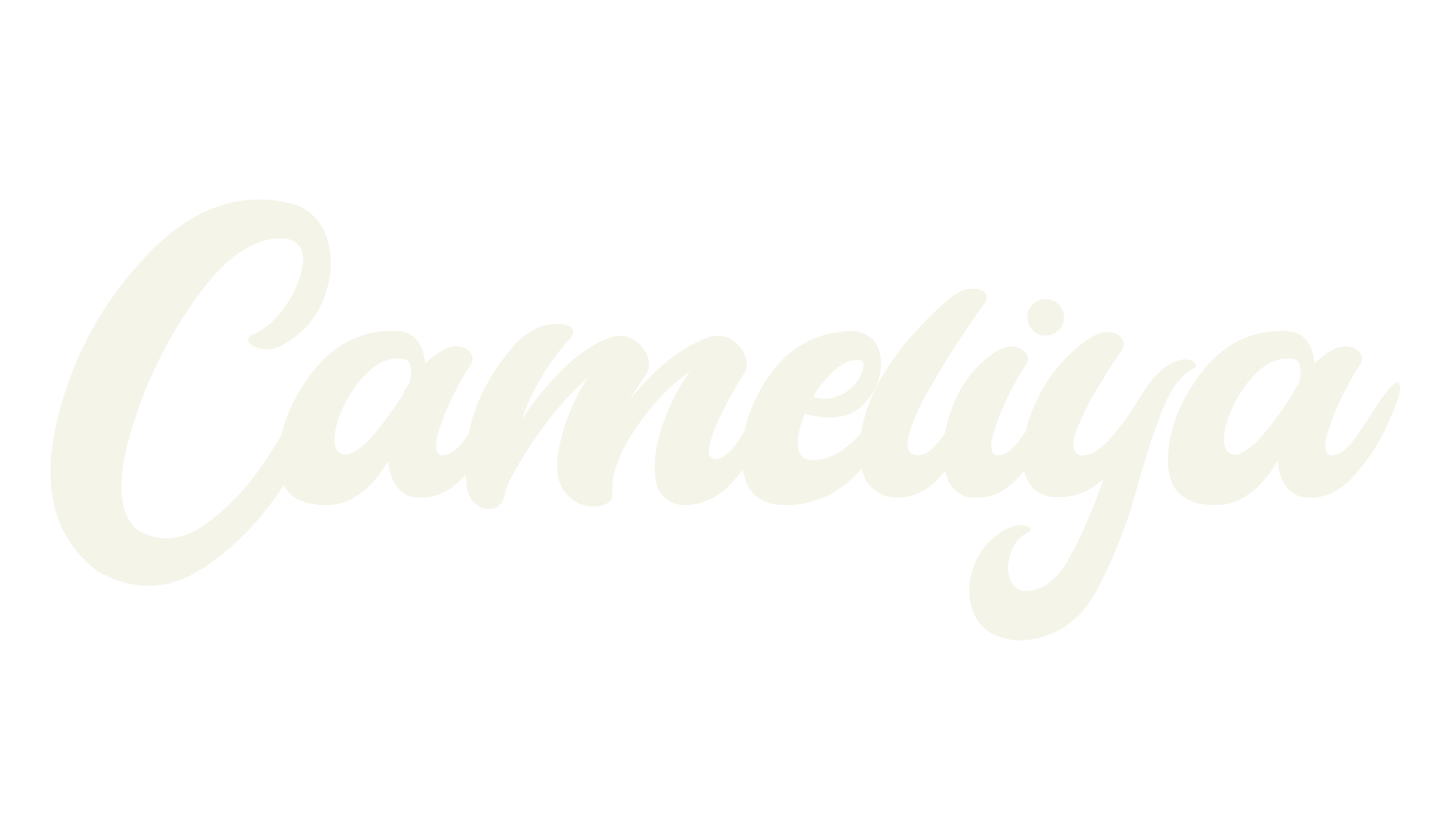 Cameliya, groovy font preview