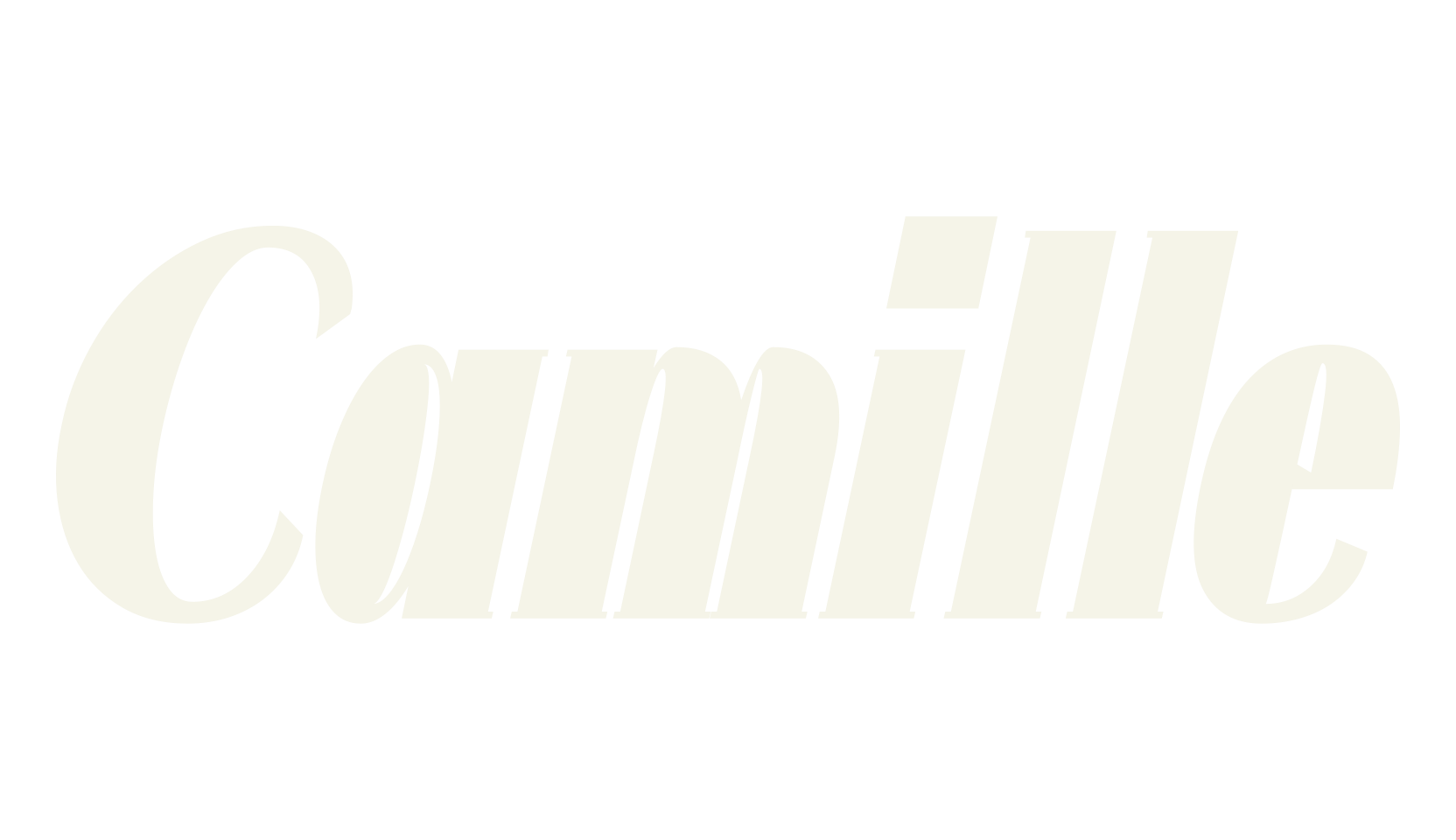 Camille, sans serif font preview