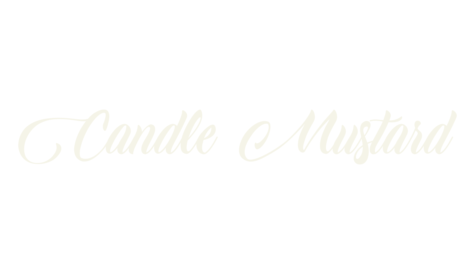 Candle Mustard, fashion script font preview