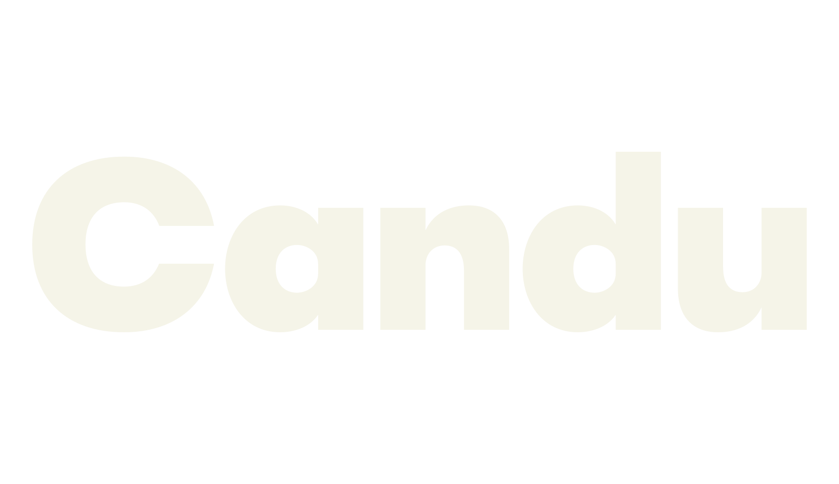 Candu, sans serif font preview