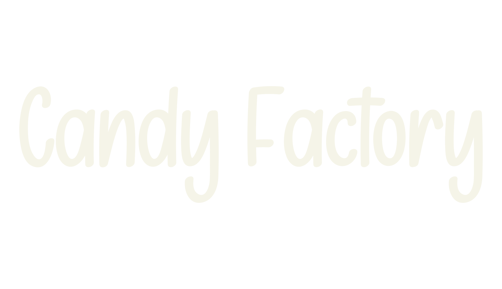 Candy Factory, handwritten font preview