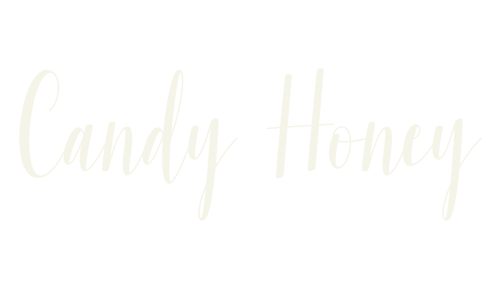 Candy Honey, cute font preview