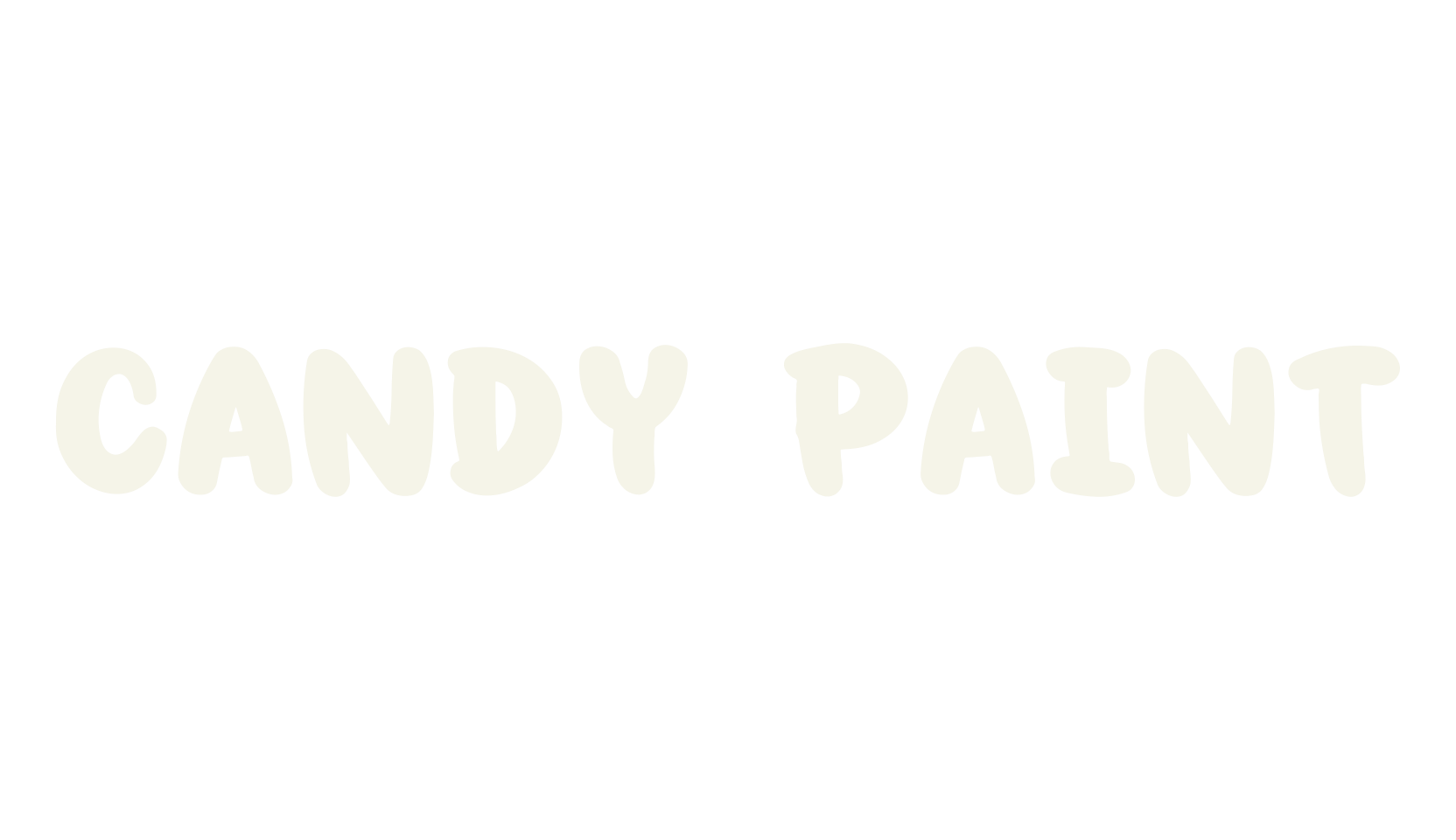 Candy Paint, bubble letters font preview