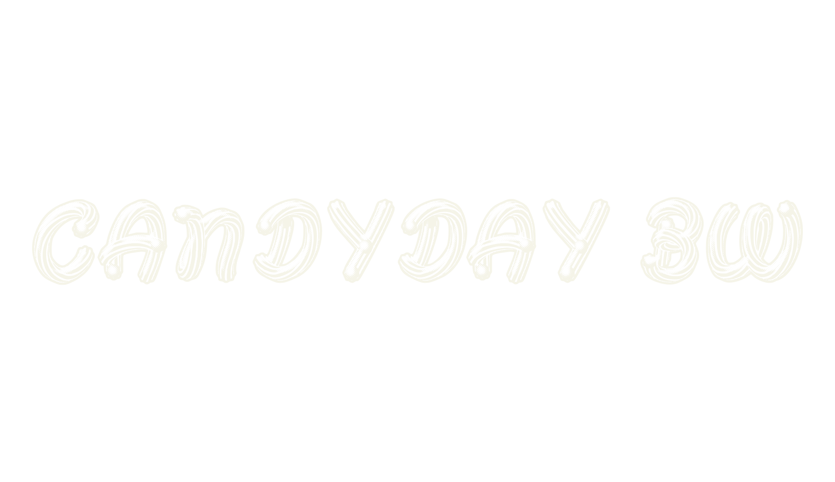 CANDYDAY BW, display market font preview