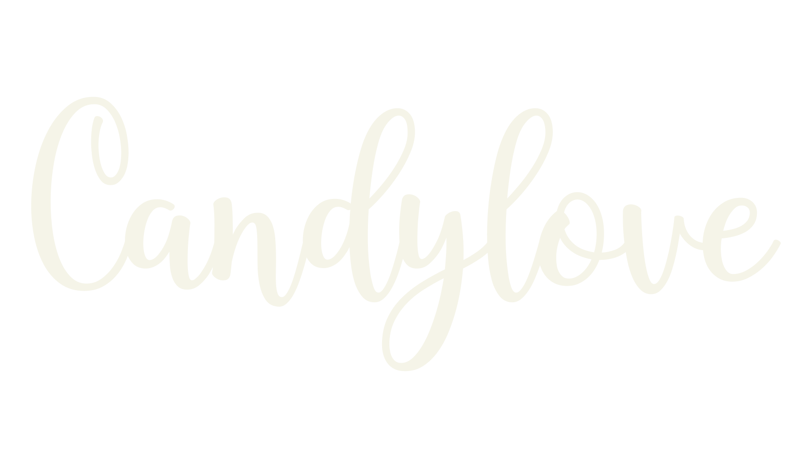 Candylove, calligraphy font preview