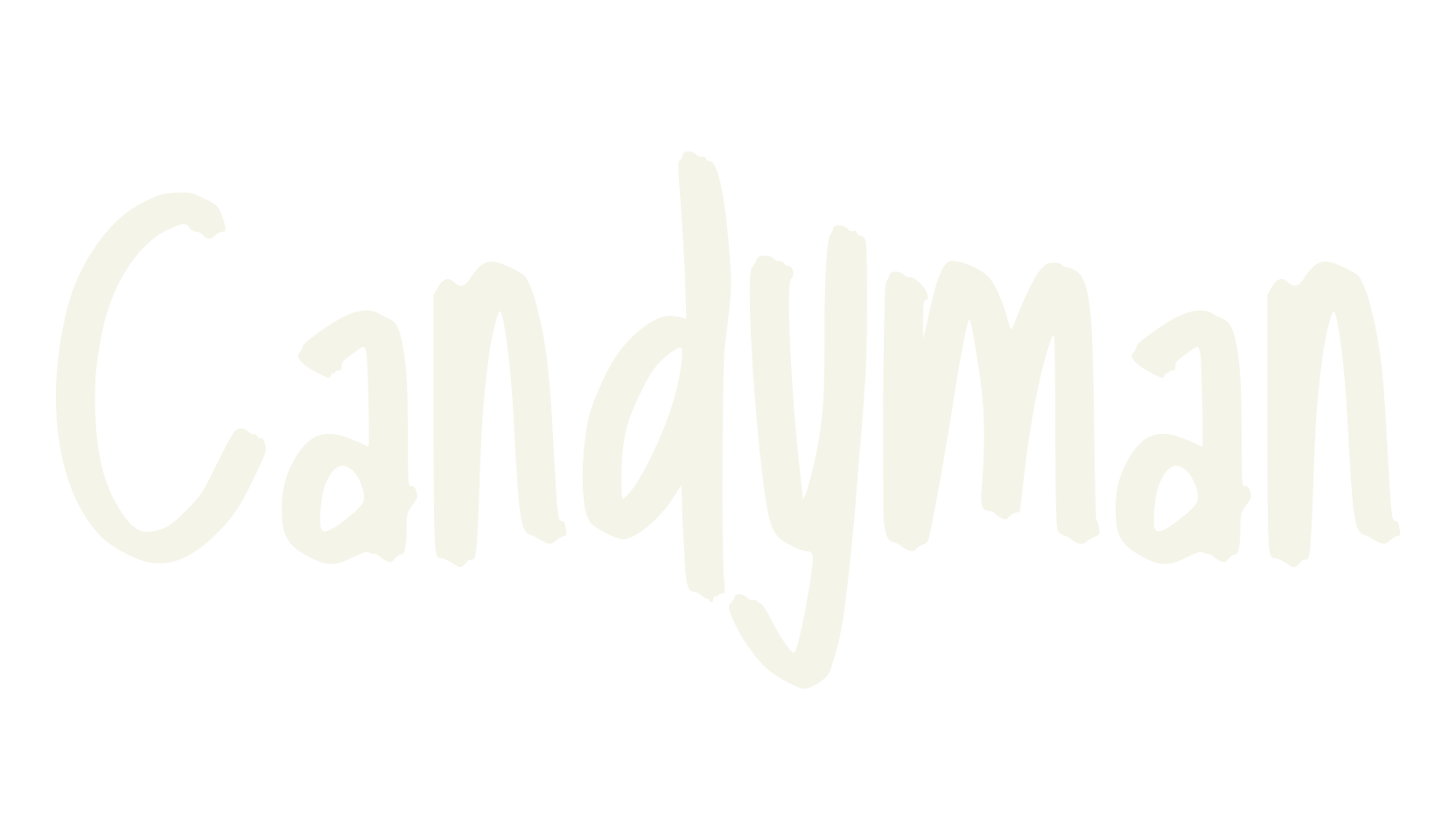 Candyman, handwriting font preview