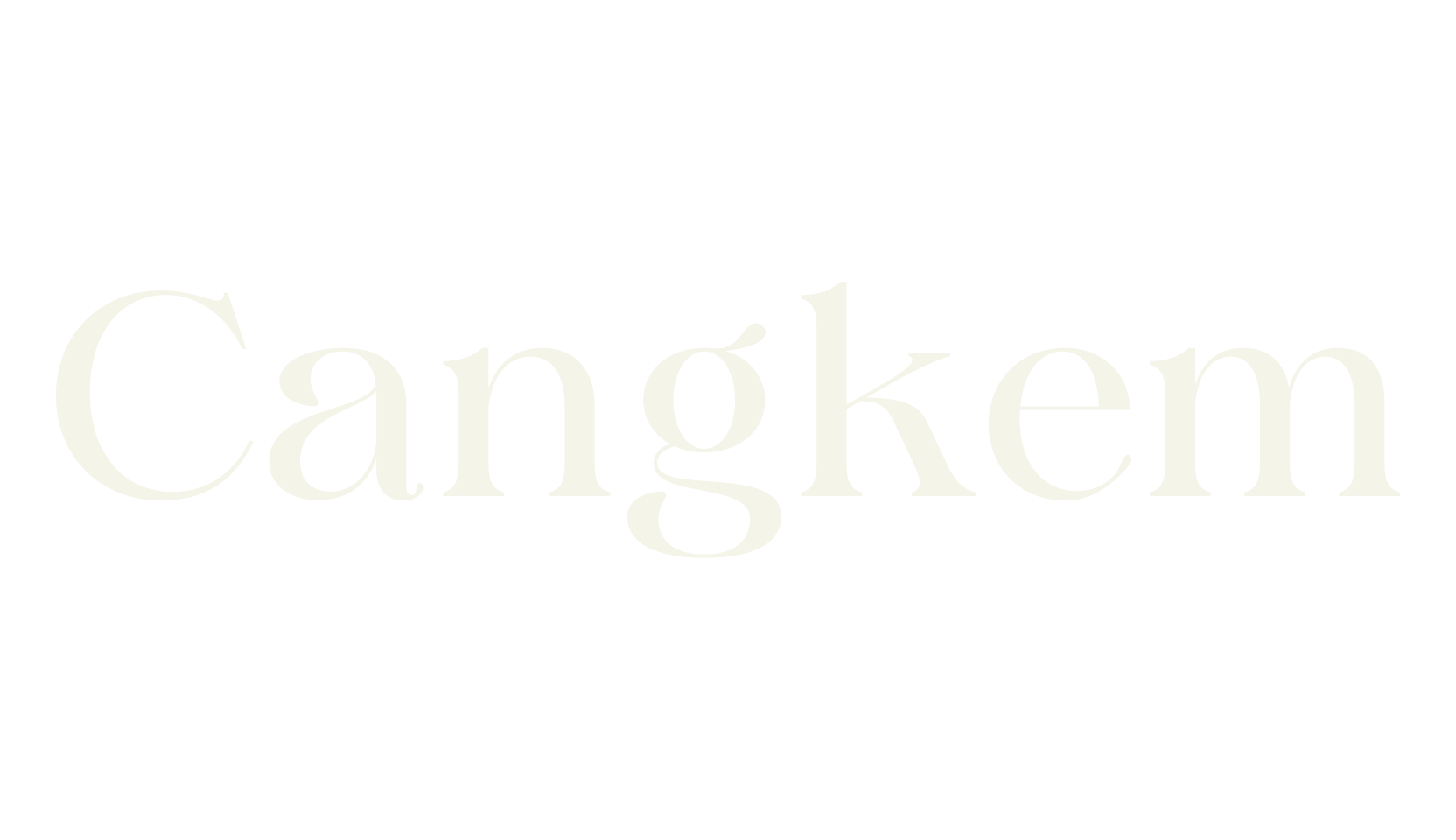 Cangkem, serif font preview