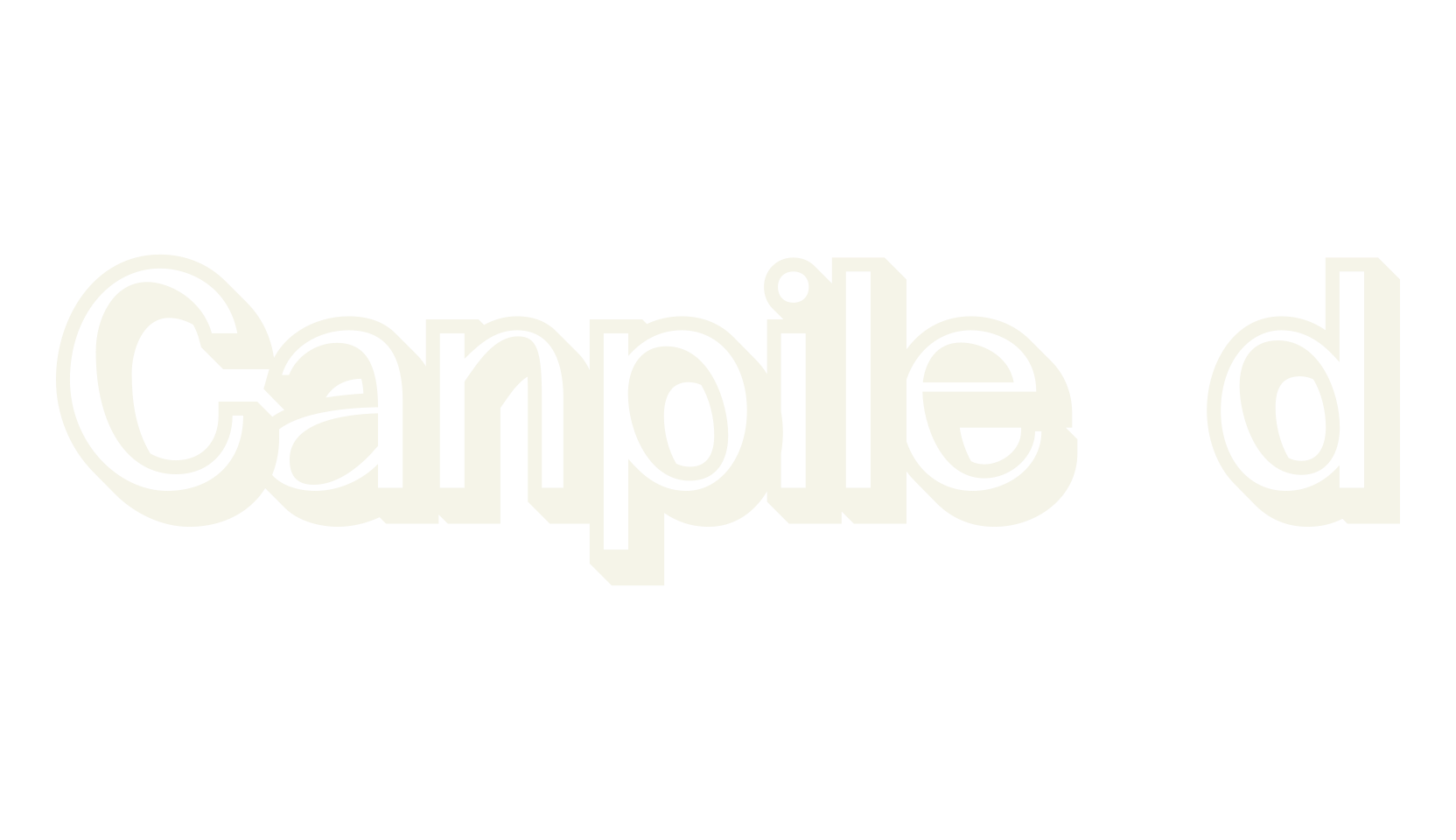 Canpile 3d, 3d font preview