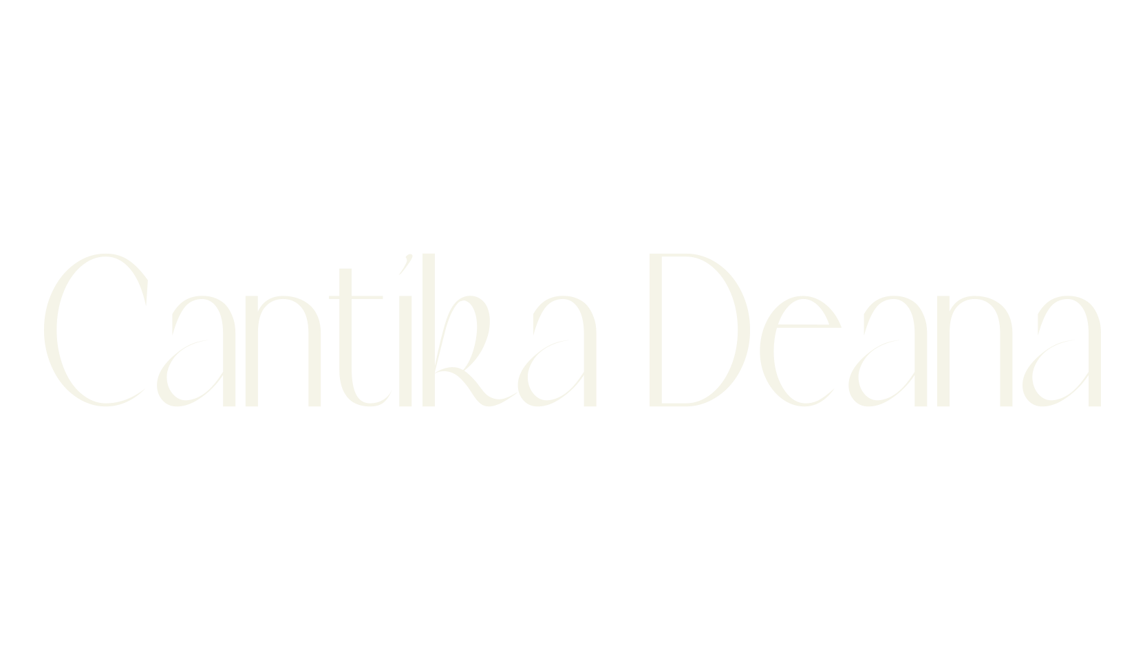 Cantika Deana, sans serif font preview