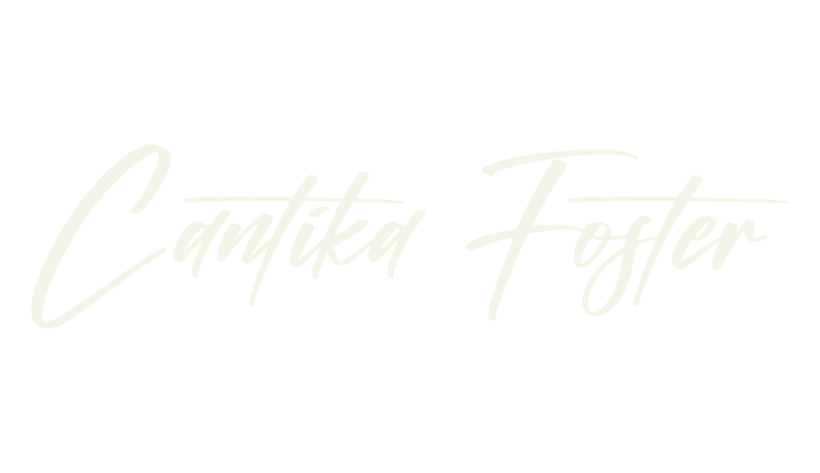 Cantika Foster, script font preview