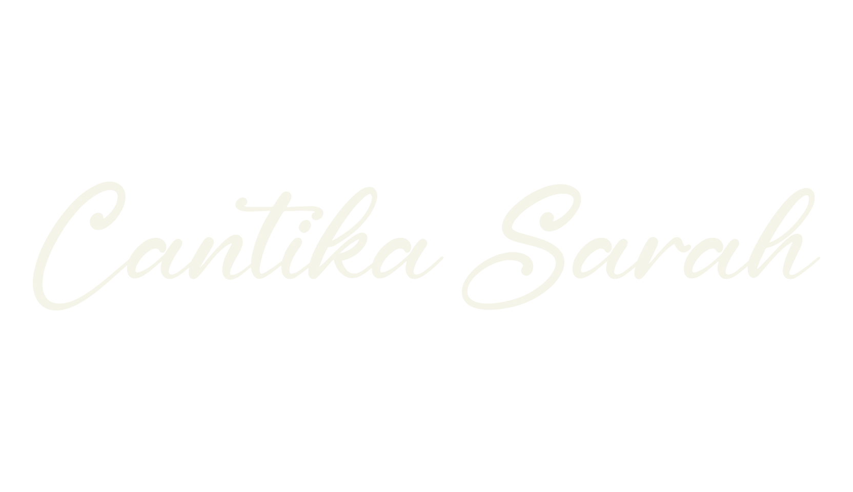Cantika Sarah, script font preview