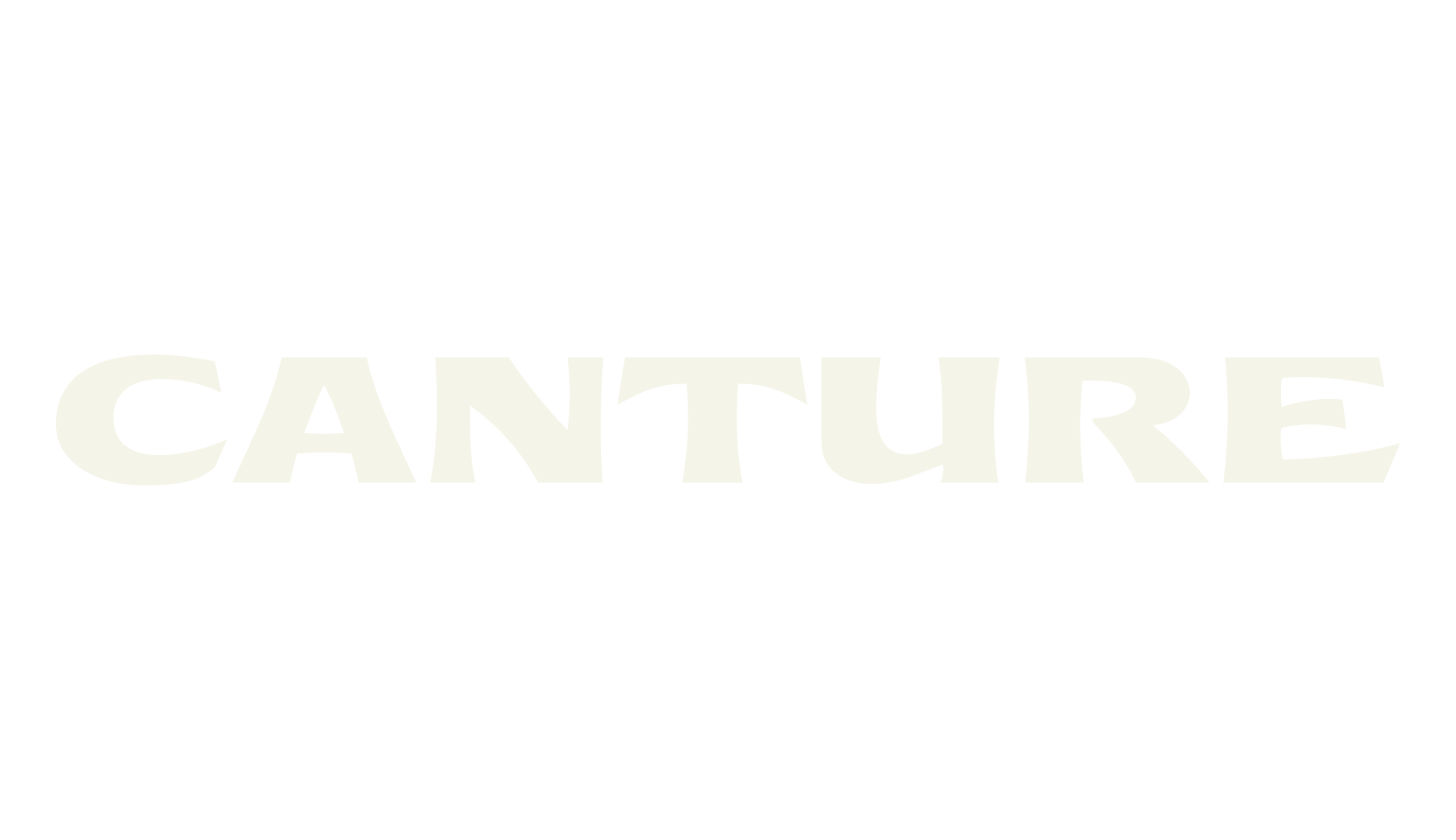 Canture, wide font preview