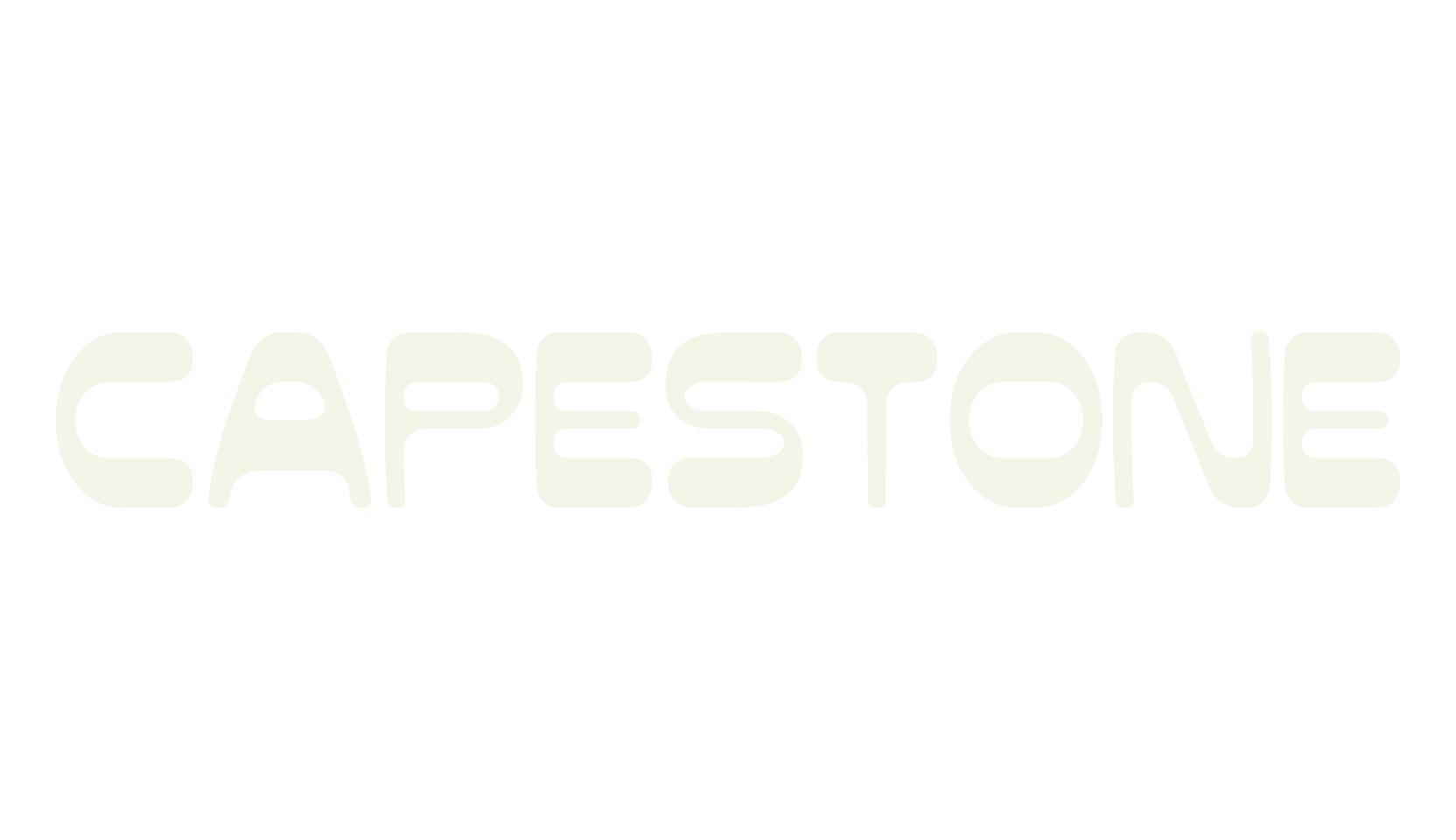 Capestone, lettering font preview