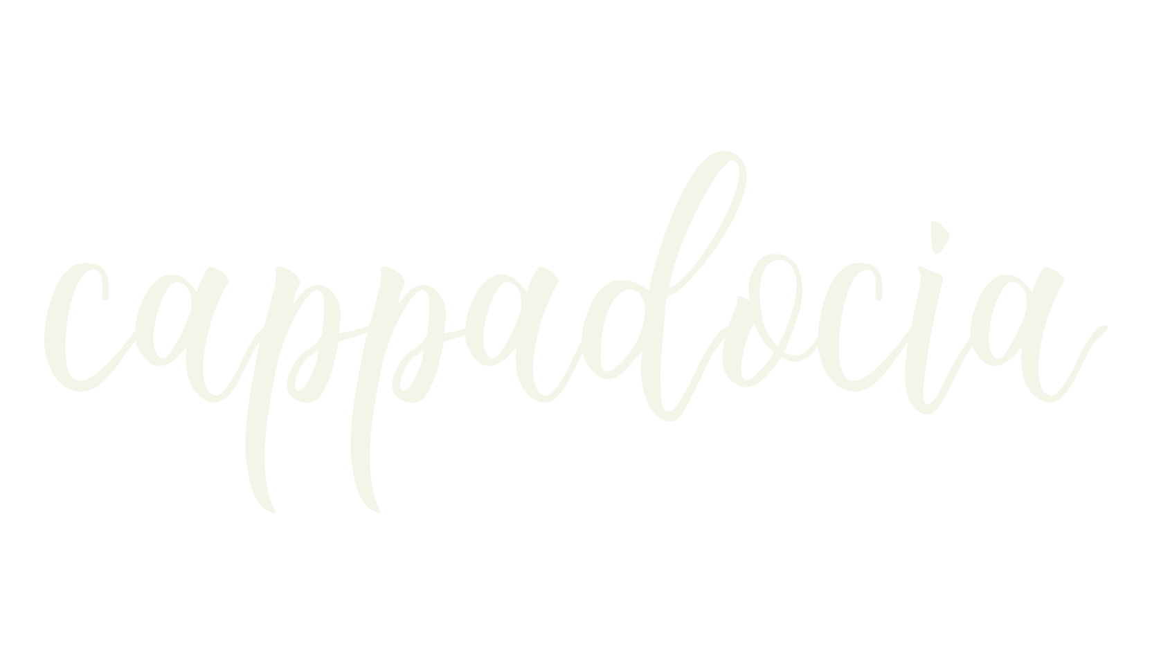cappadocia, calligraphy font preview