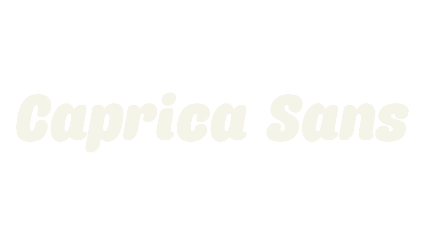 Caprica Sans, sans font preview