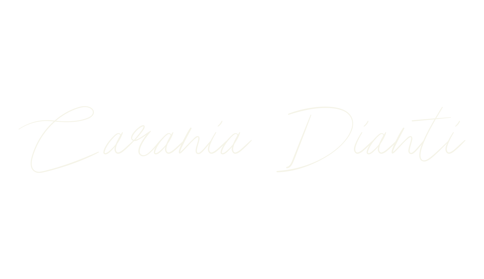 Carania Dianti, handwriting font preview