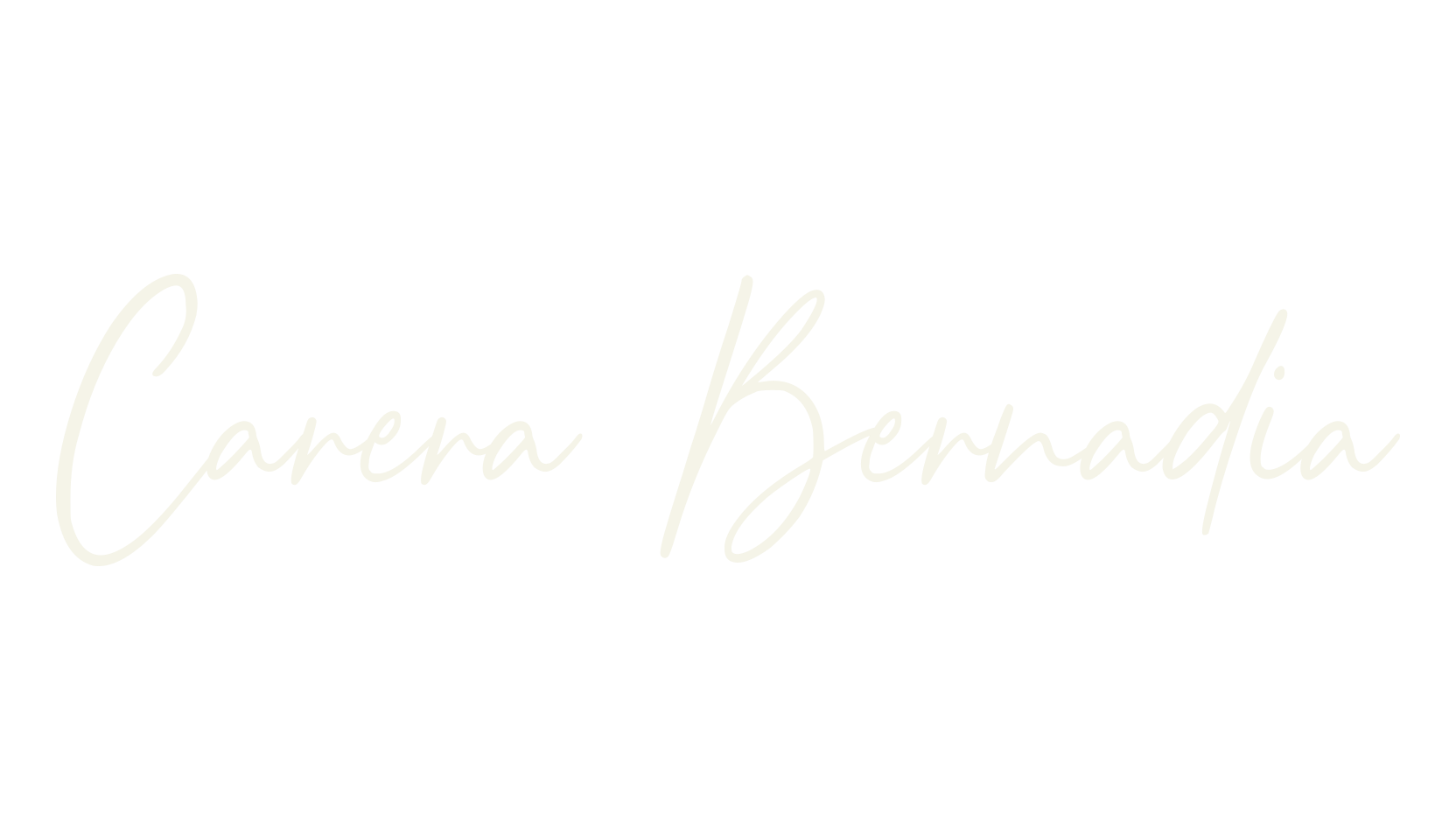 Carera Bernadia, fancy font preview