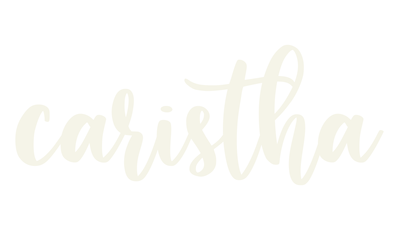 caristha, calligraphy font preview