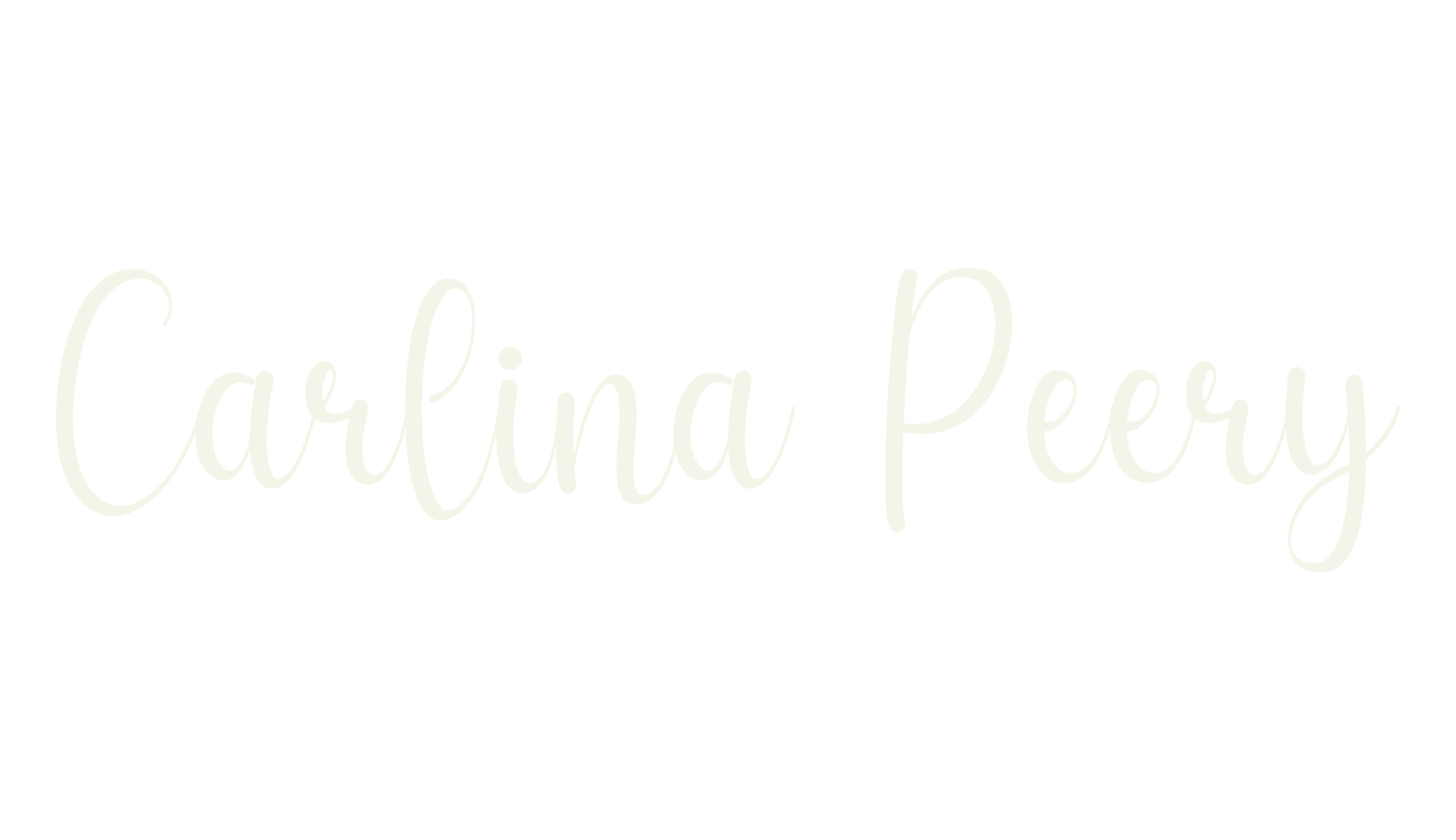 Carlina Peery, calligraphy font preview