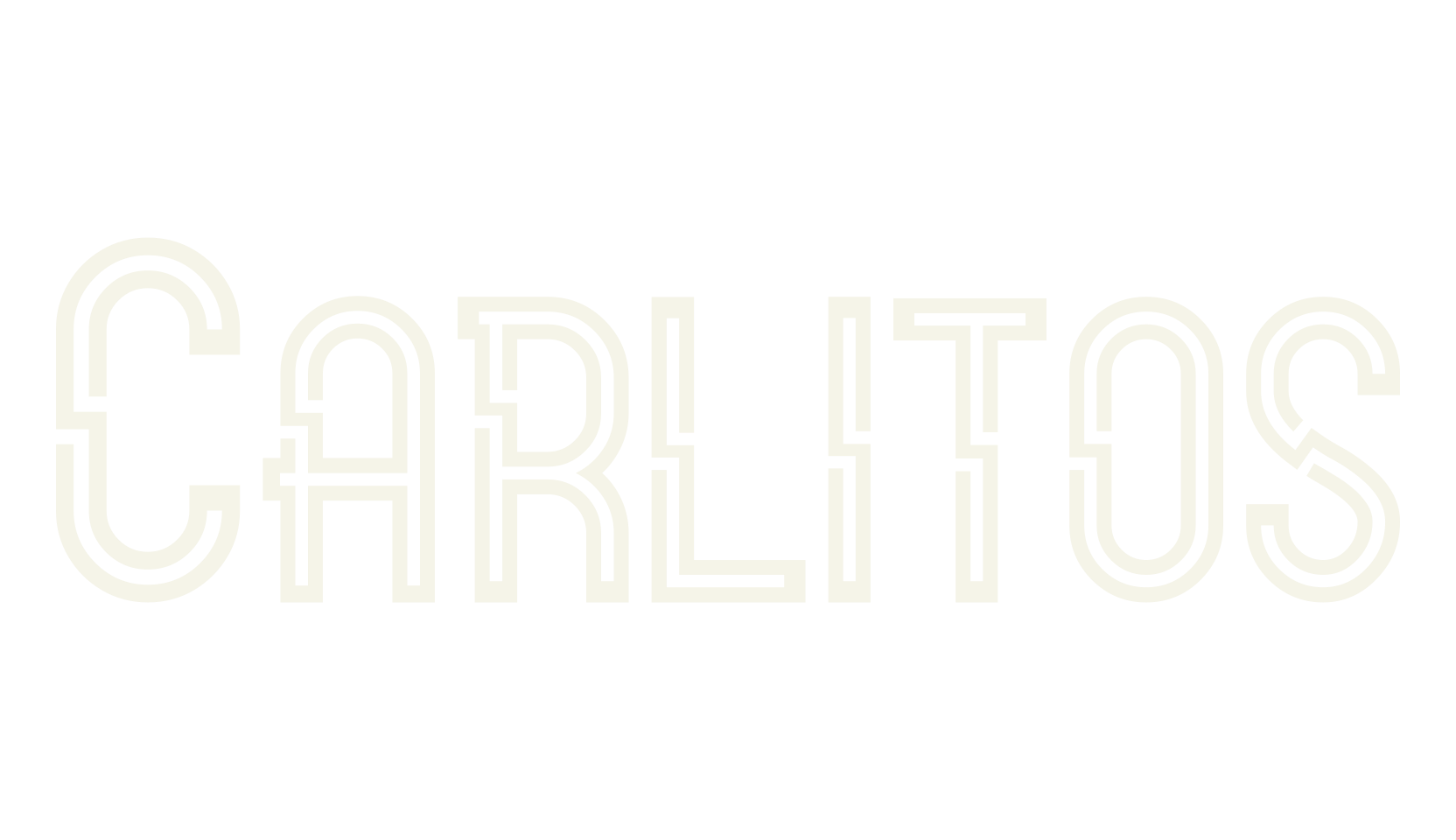 Carlitos, sports font preview