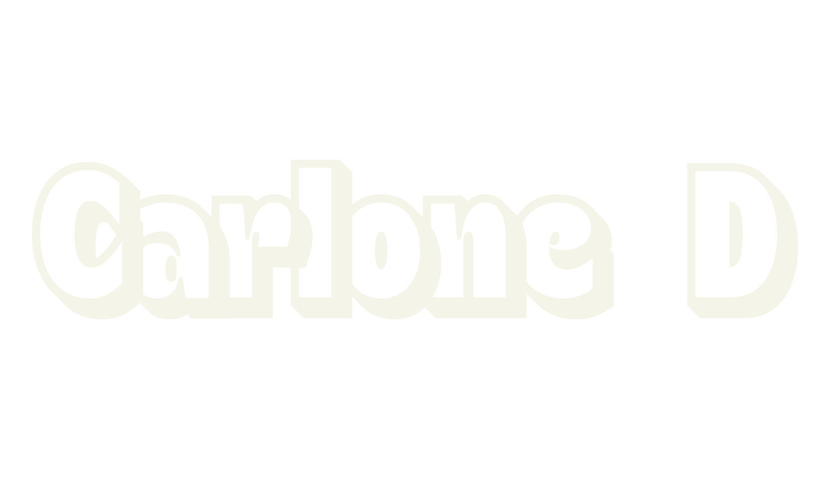 Carlone 3D, 3d font preview
