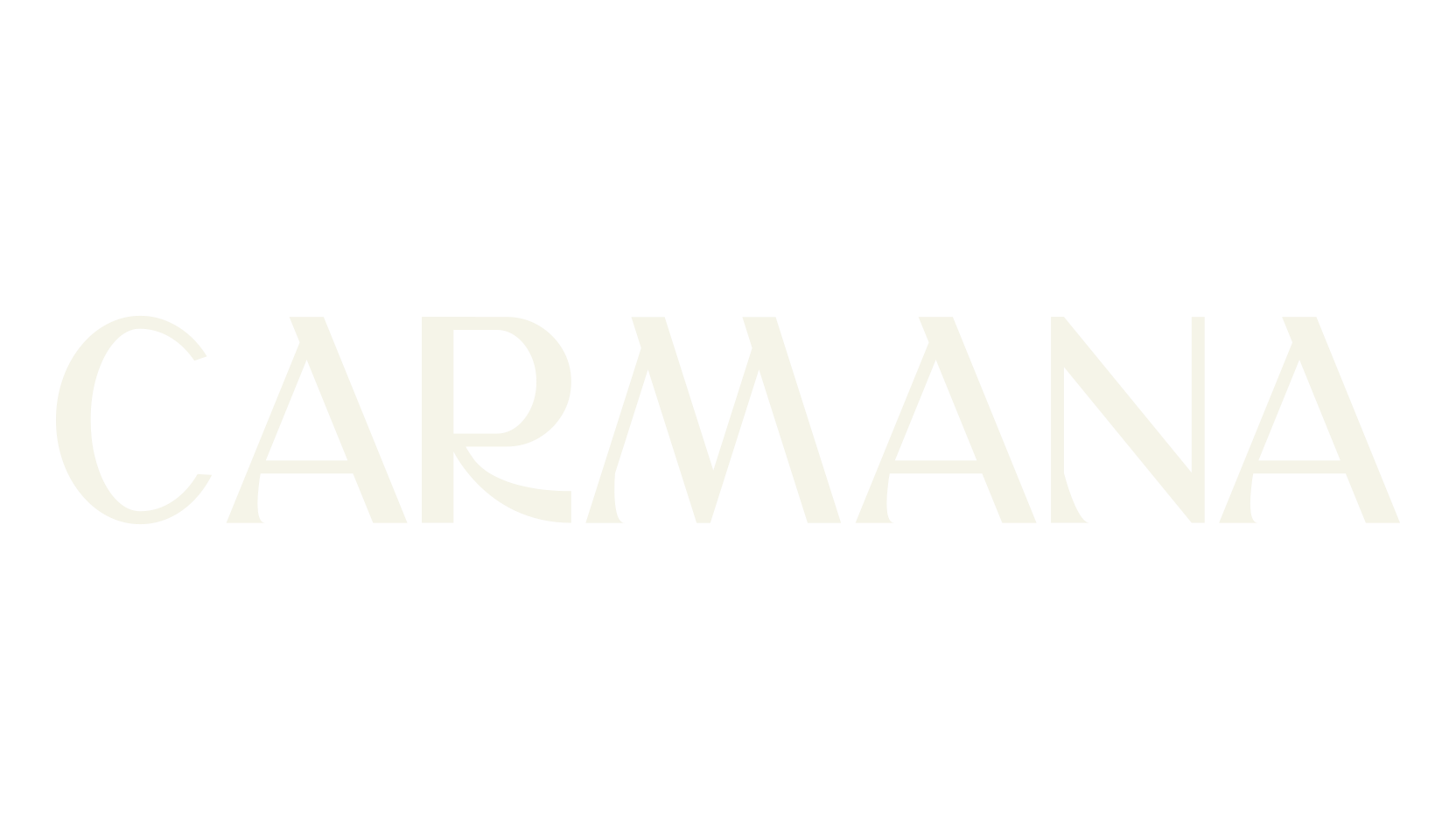 Carmana, sans serif font preview
