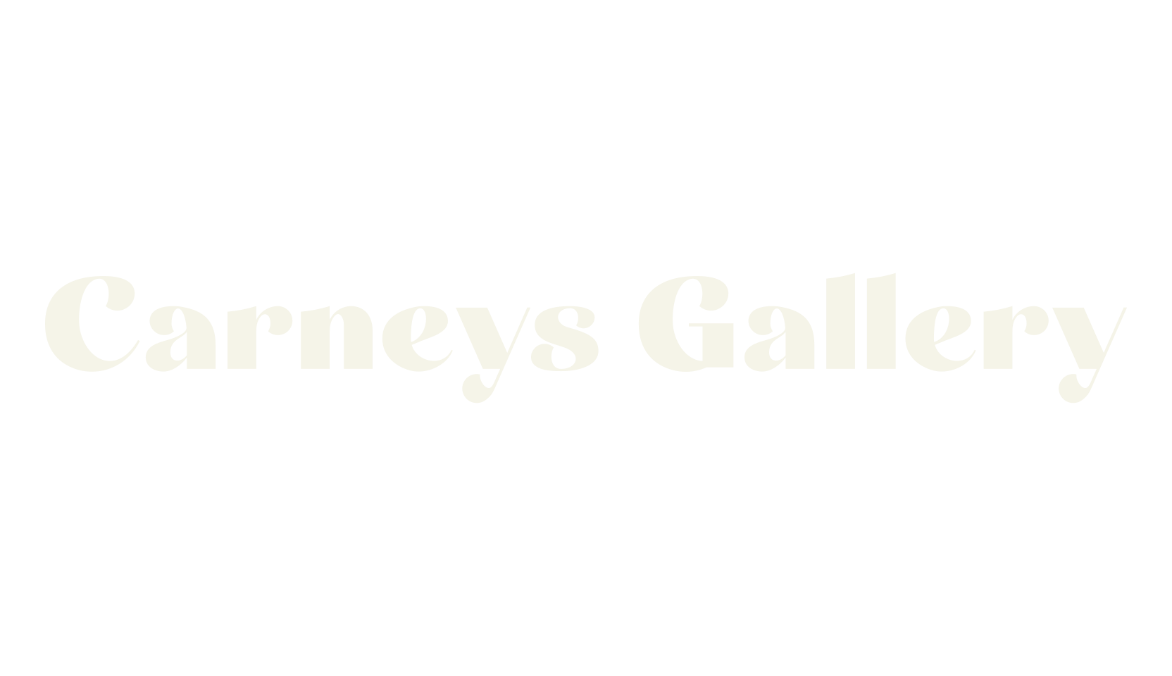 Carneys Gallery, serif font preview