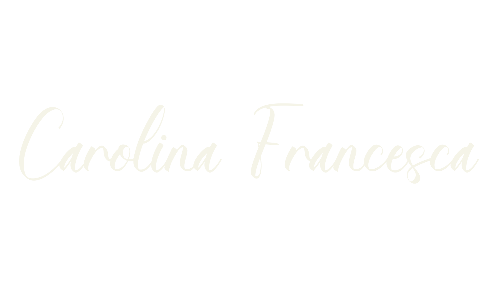 Carolina Francesca, calligraphy font preview